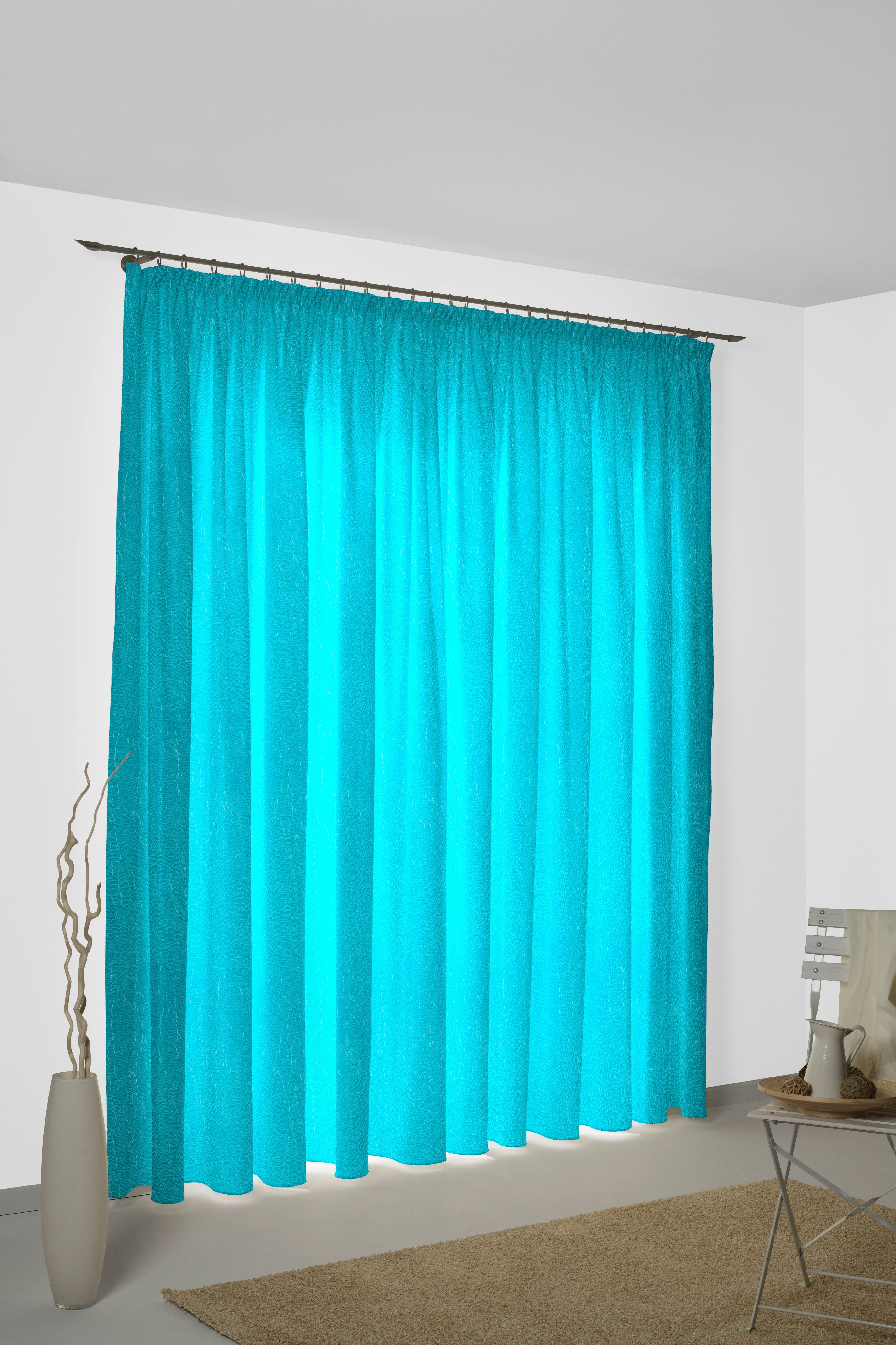 Wirth Gordijn Lahnstein (2 stuks) kant & klaar gordijnen maat hxb: 175x132 cm groen