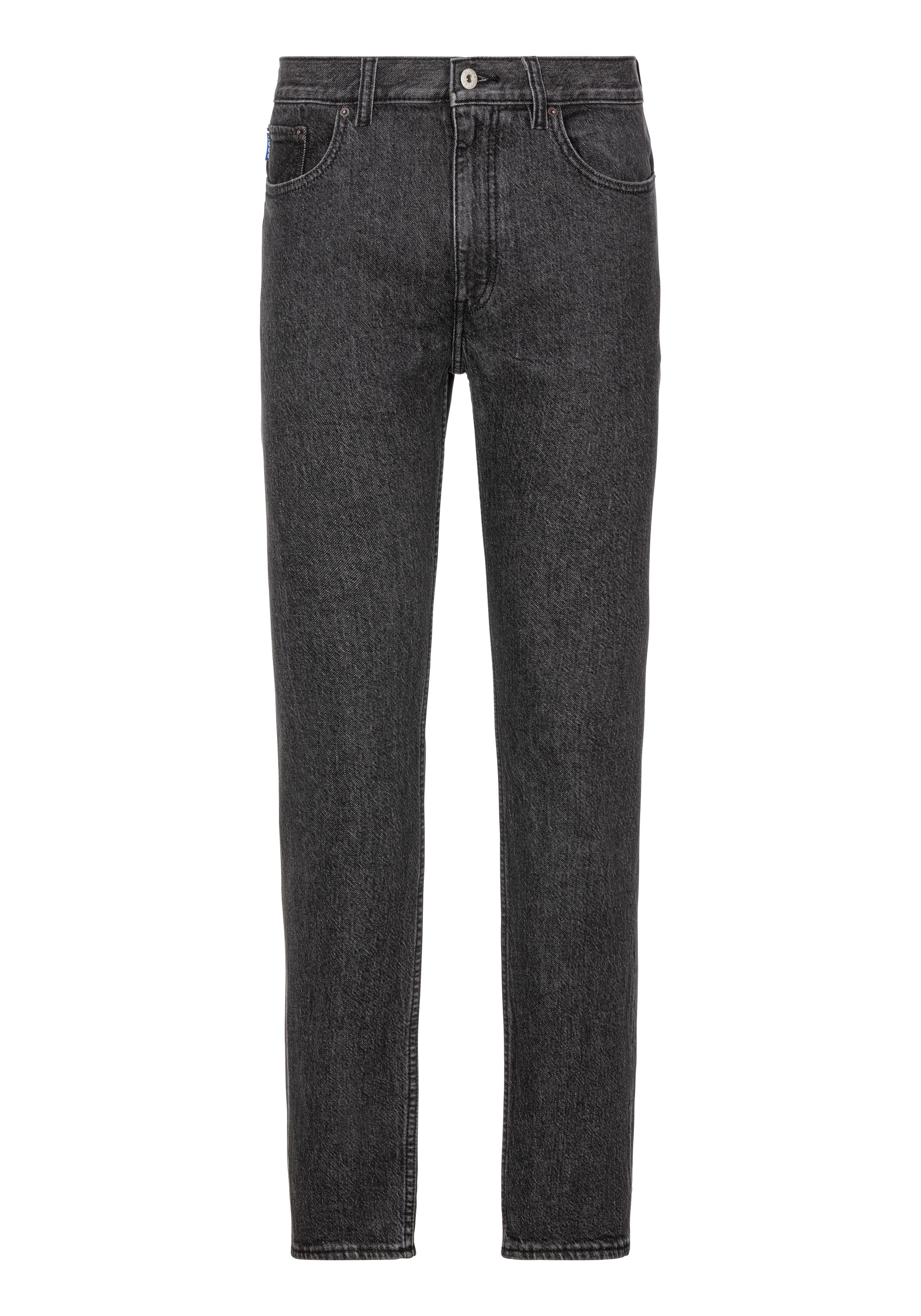 OTTO HUGO Blue Slim fit jeans Ash met stone-washed-finish heren slim fit jeans maat 38 grijs
