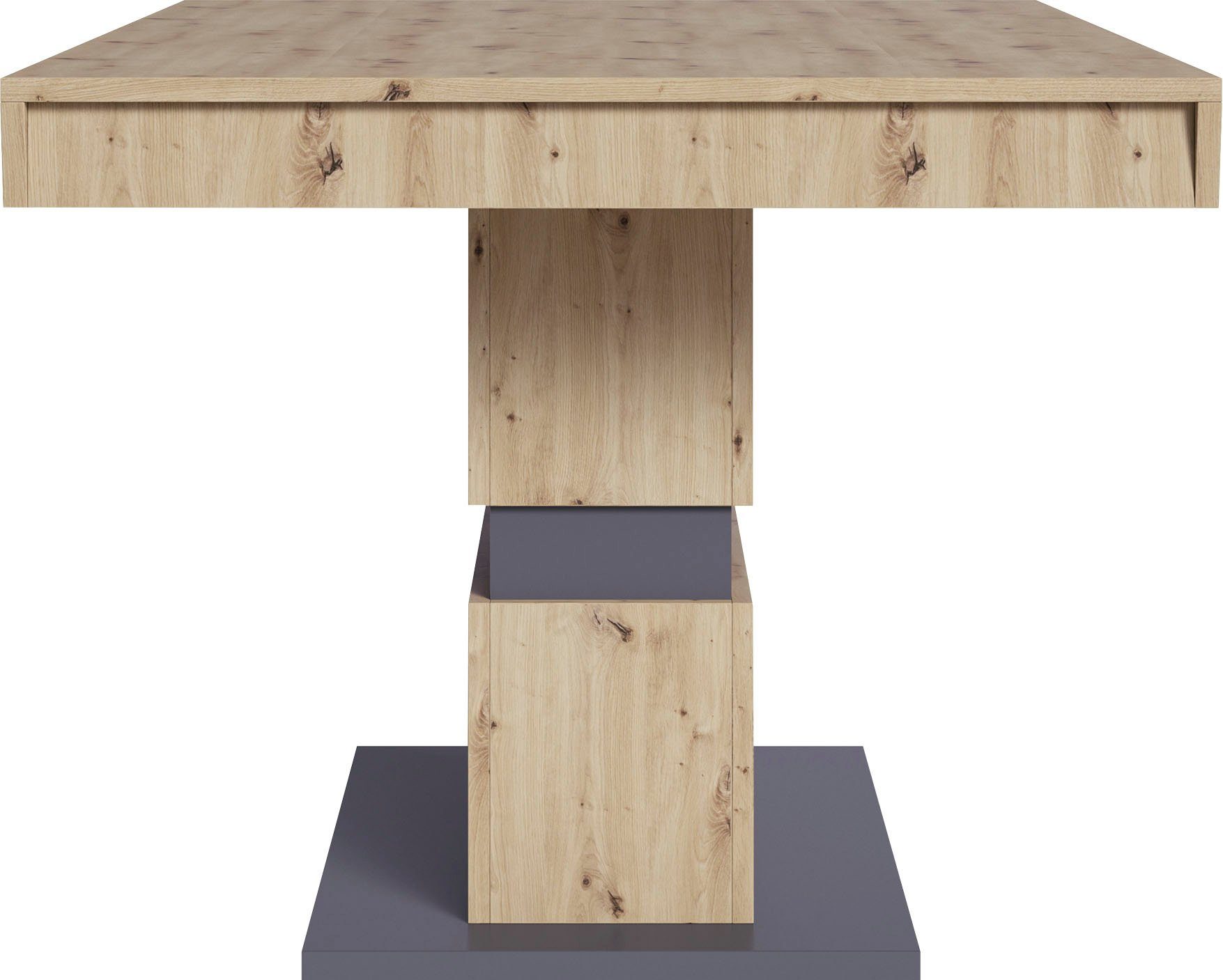 byLIVING Eettafel Matthew met uittrekfunctie, breedte 140-195 cm of 160-215 cm