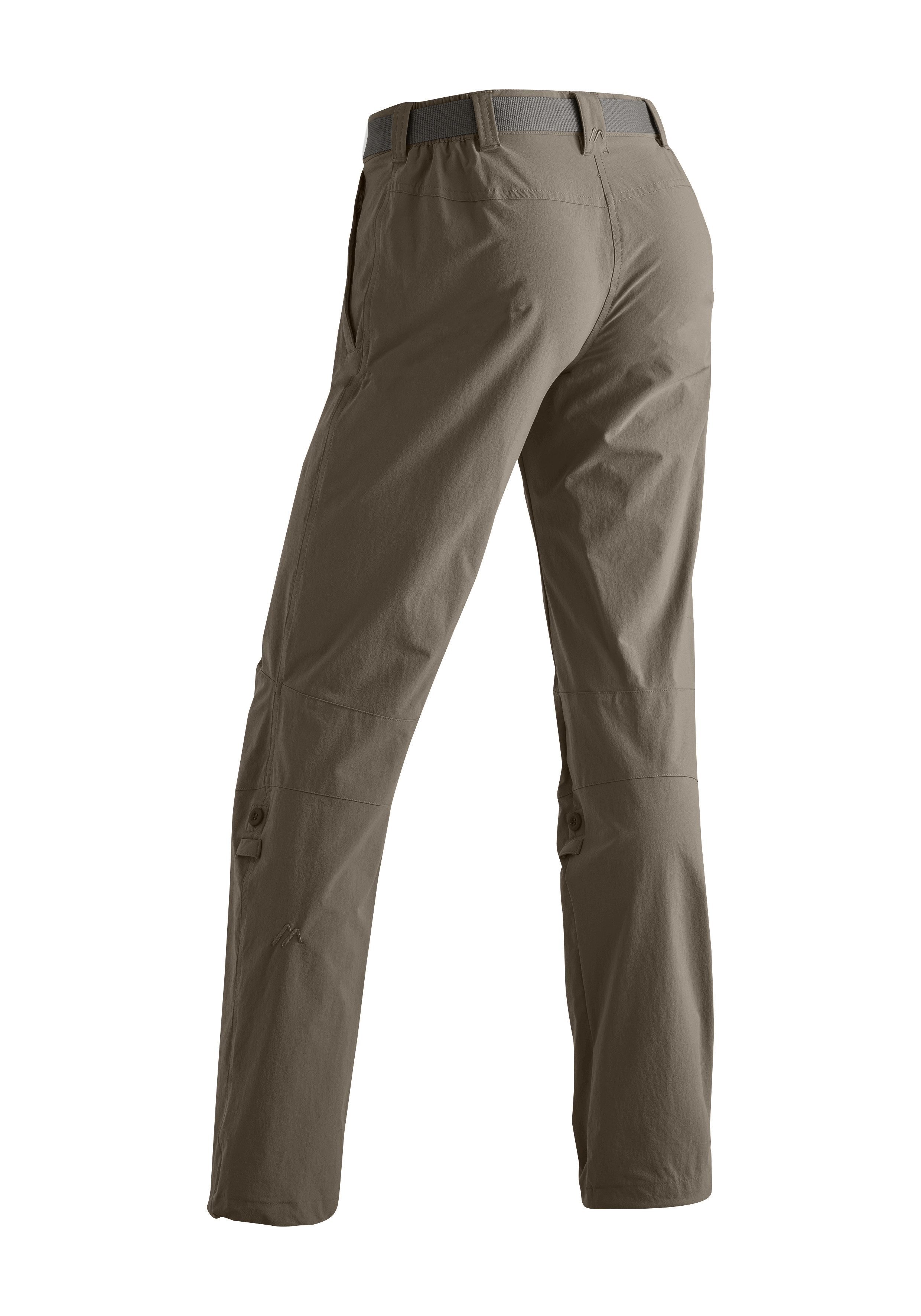 Maier Sports Functionele broek Lulaka Dames wandelbroek, ventilerende outdoorbroek met oprolfunctie