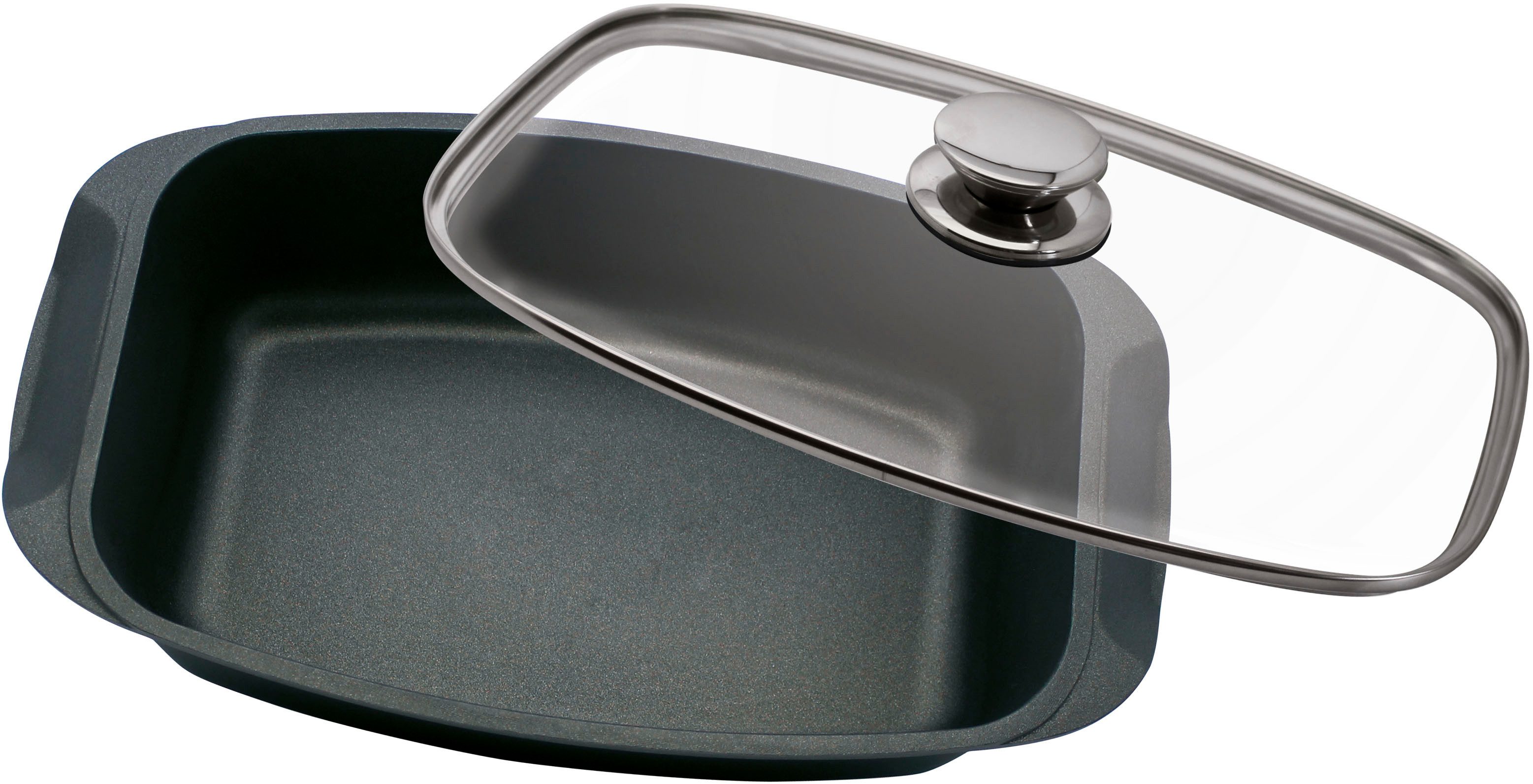 Elo Basic Braadpan Universele braadpan Quatrorondo, aluminium gietijzer 32cm