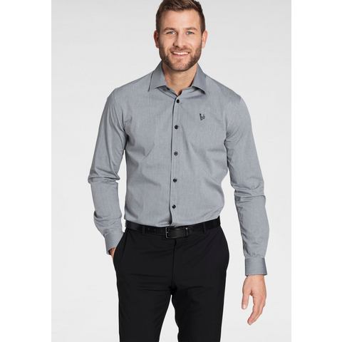 NU 20% KORTING: Bruno Banani Businessoverhemd Modern fit pasvorm, perfect basic overhemd voor kantoo