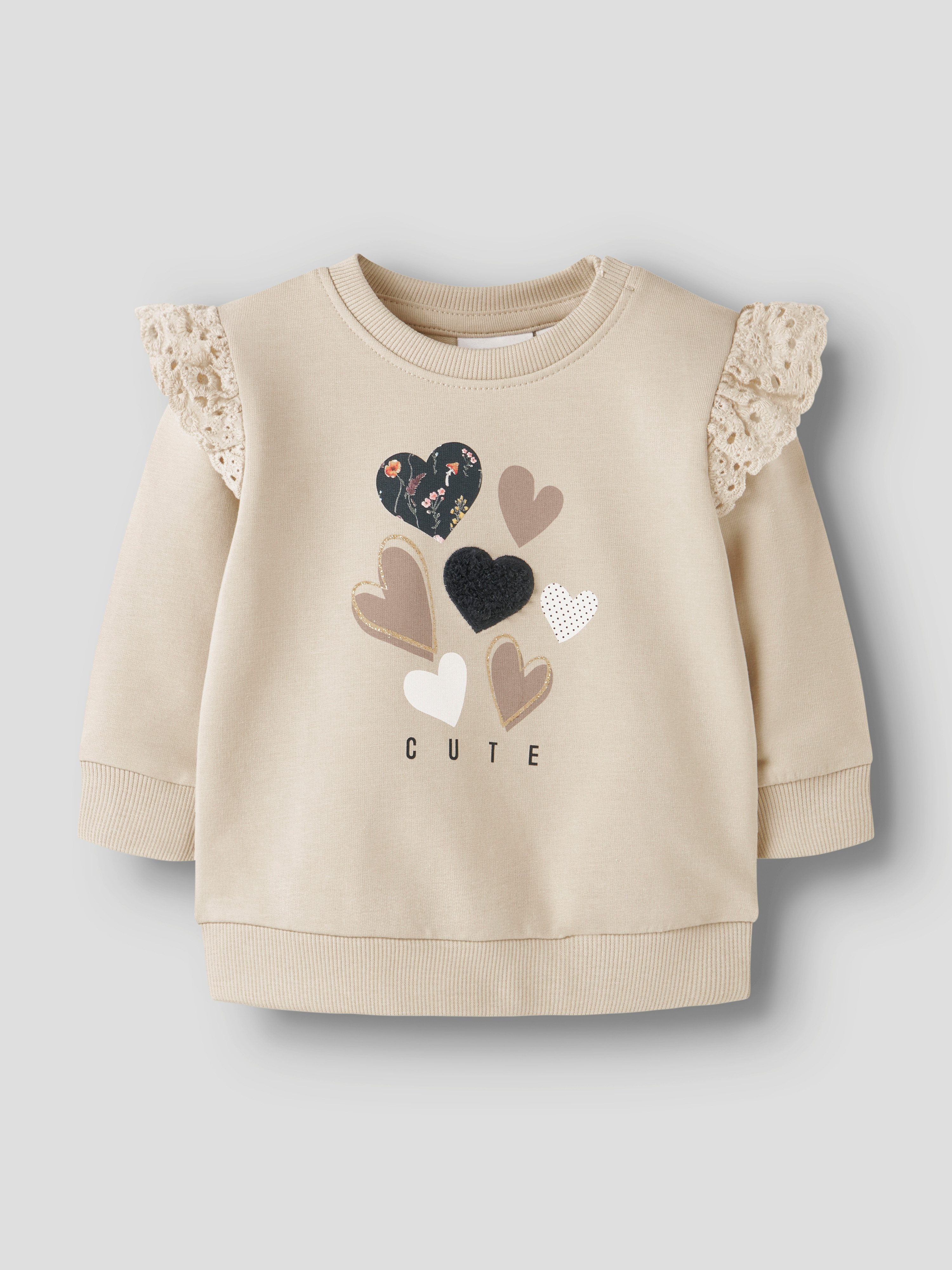 Name It Sweatshirt NBFLUISA LS SWEAT UNB