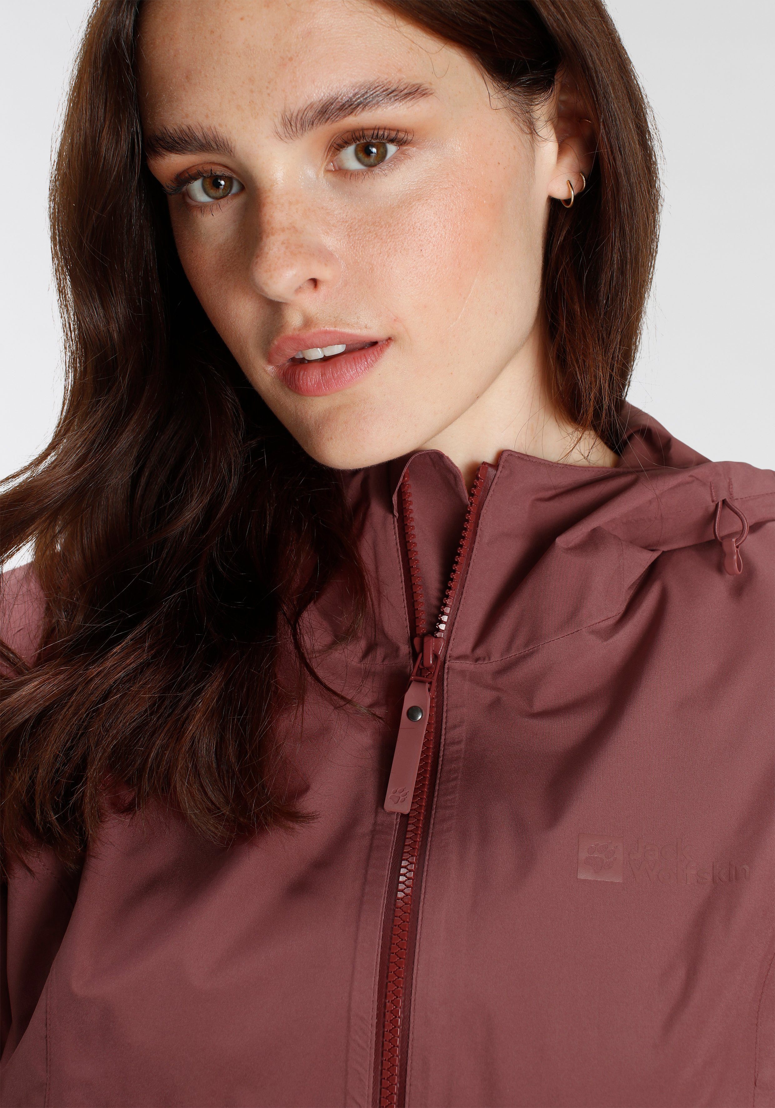 Jack Wolfskin Functionele parka SOLAIA PARKA W Winterjas waterdicht, winddicht & ademend