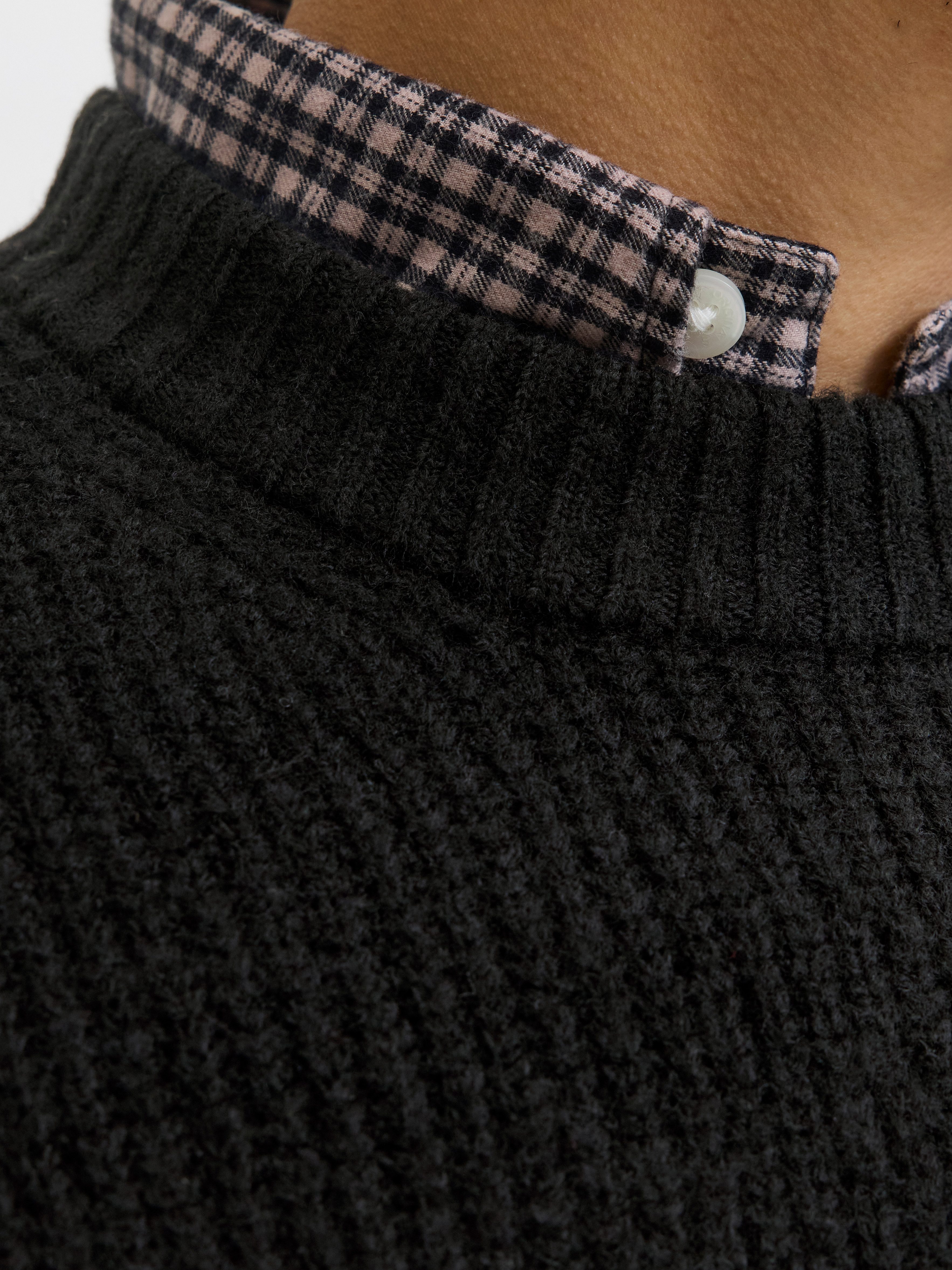 Jack & Jones Gebreide trui JORYORK OLLIE KNIT CREW NECK