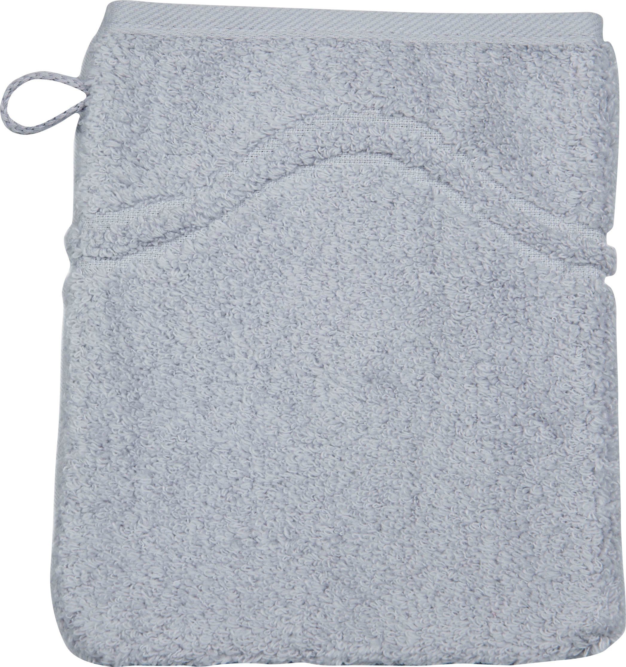 ROSS Washandje Cashmere feeling met golven-randdessin (6 stuks)