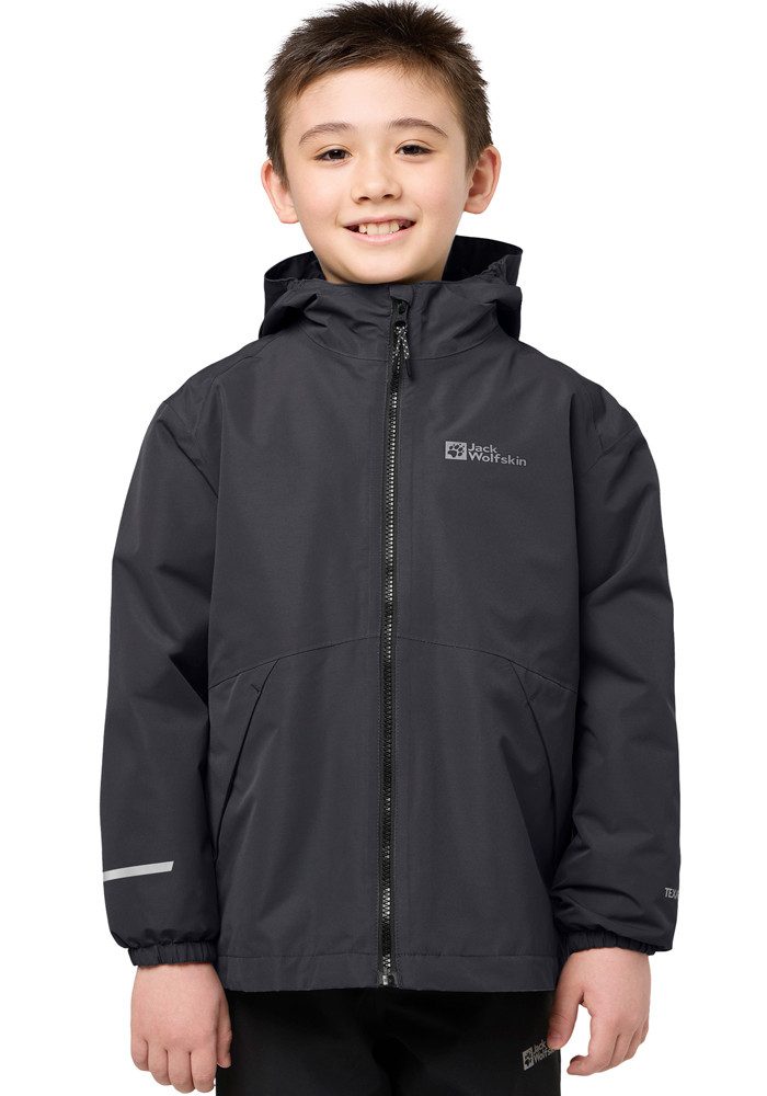 Jack Wolfskin T-shirt ESSENTIAL T M zacht, klassiek t-shirt van ademende bio-katoen