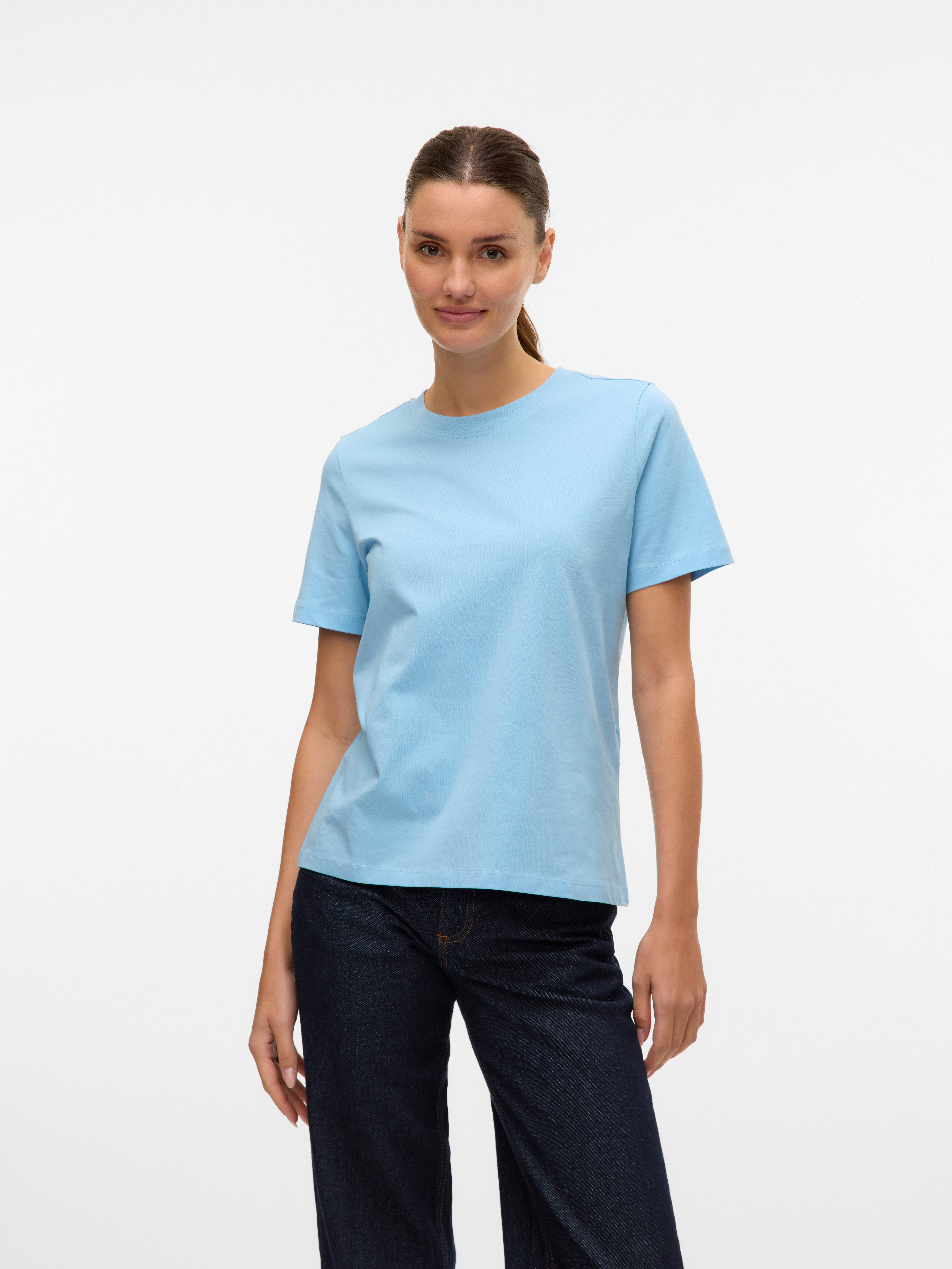 Vero Moda Shirt met korte mouwen VMPAULINA SS T-SHIRT GA JRS NOOS