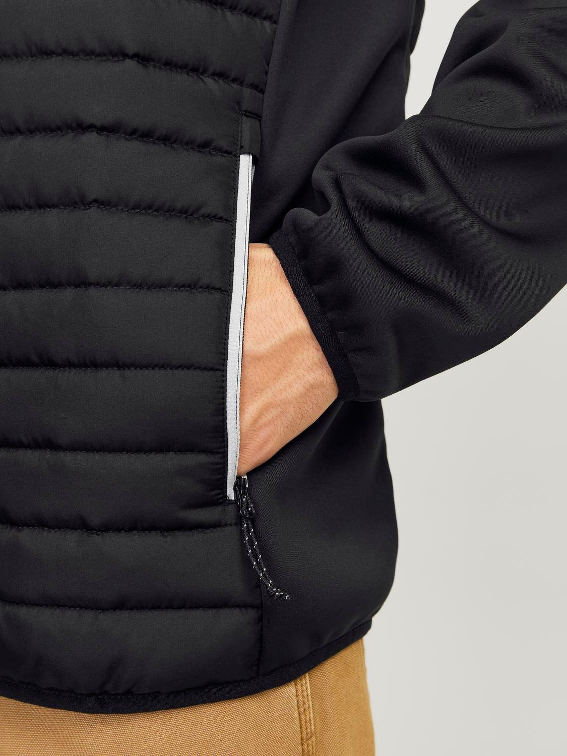 Jack & Jones Gewatteerde jas JJEMULTI QUILTED COLLAR NOOS