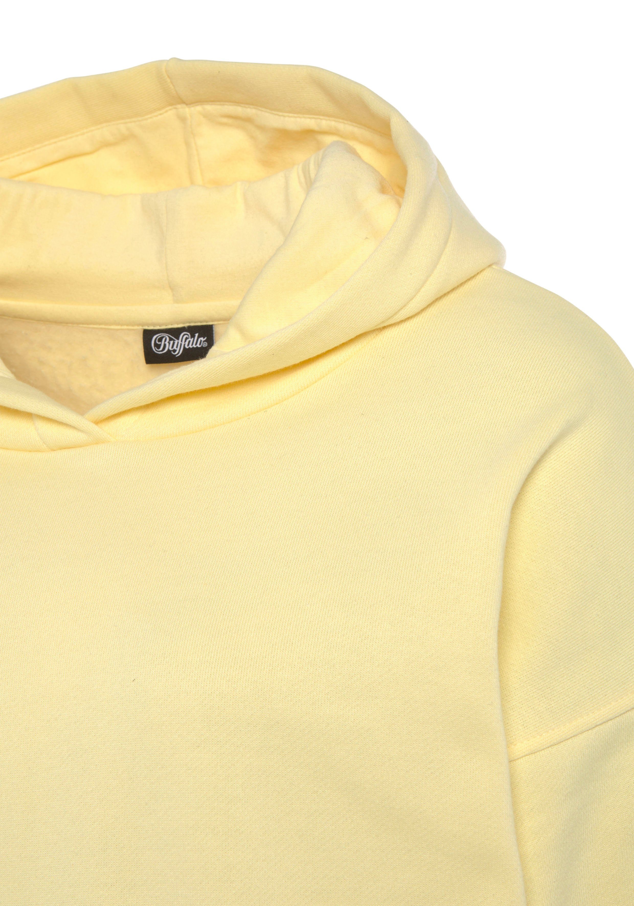 Buffalo Hoodie -Hoodie met rugprint Capuchon sweatshirt met rugprint en ribborden, loungewear