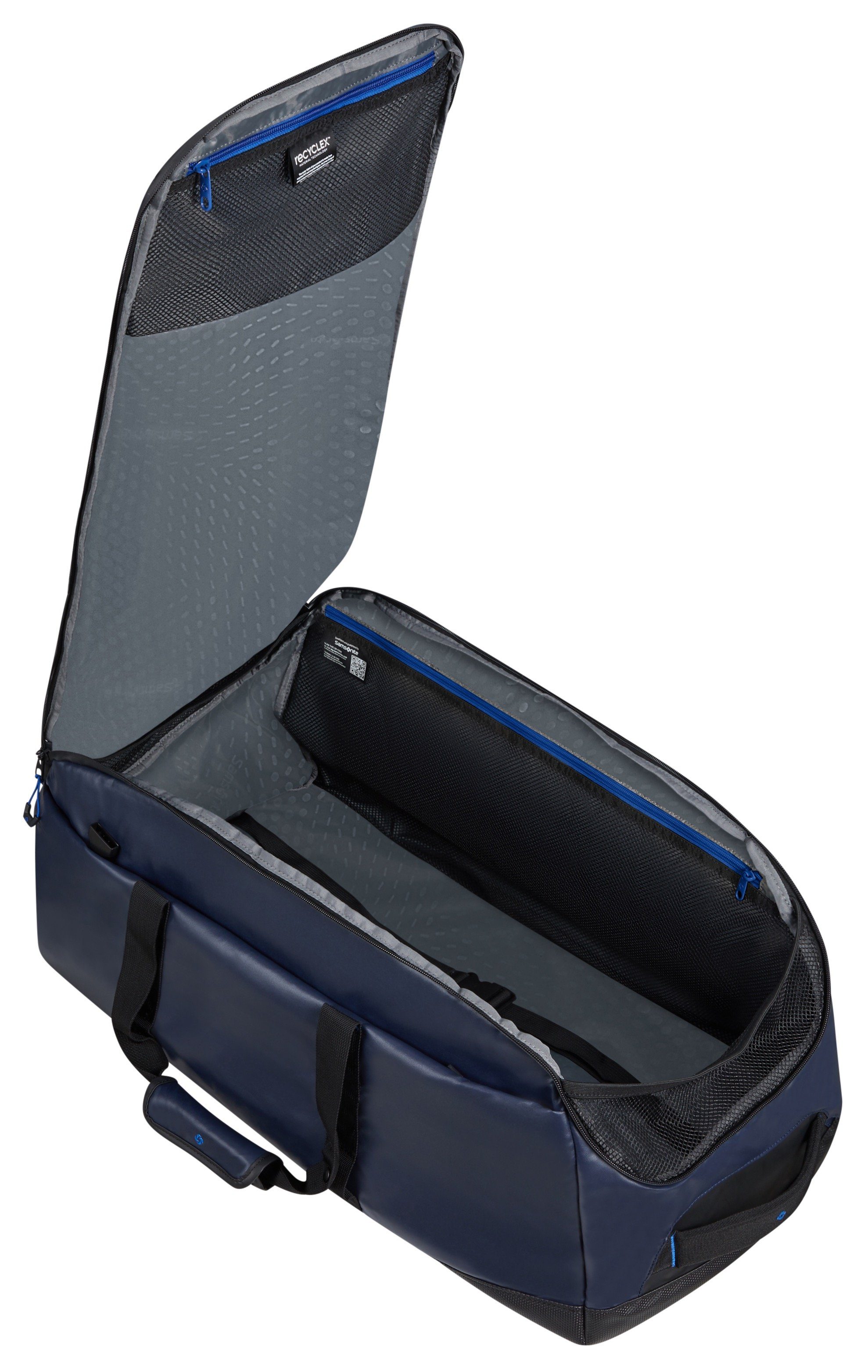 Samsonite Reistas ECODIVER DUFFLE L met rugzakfunctie reistas weekender sporttas