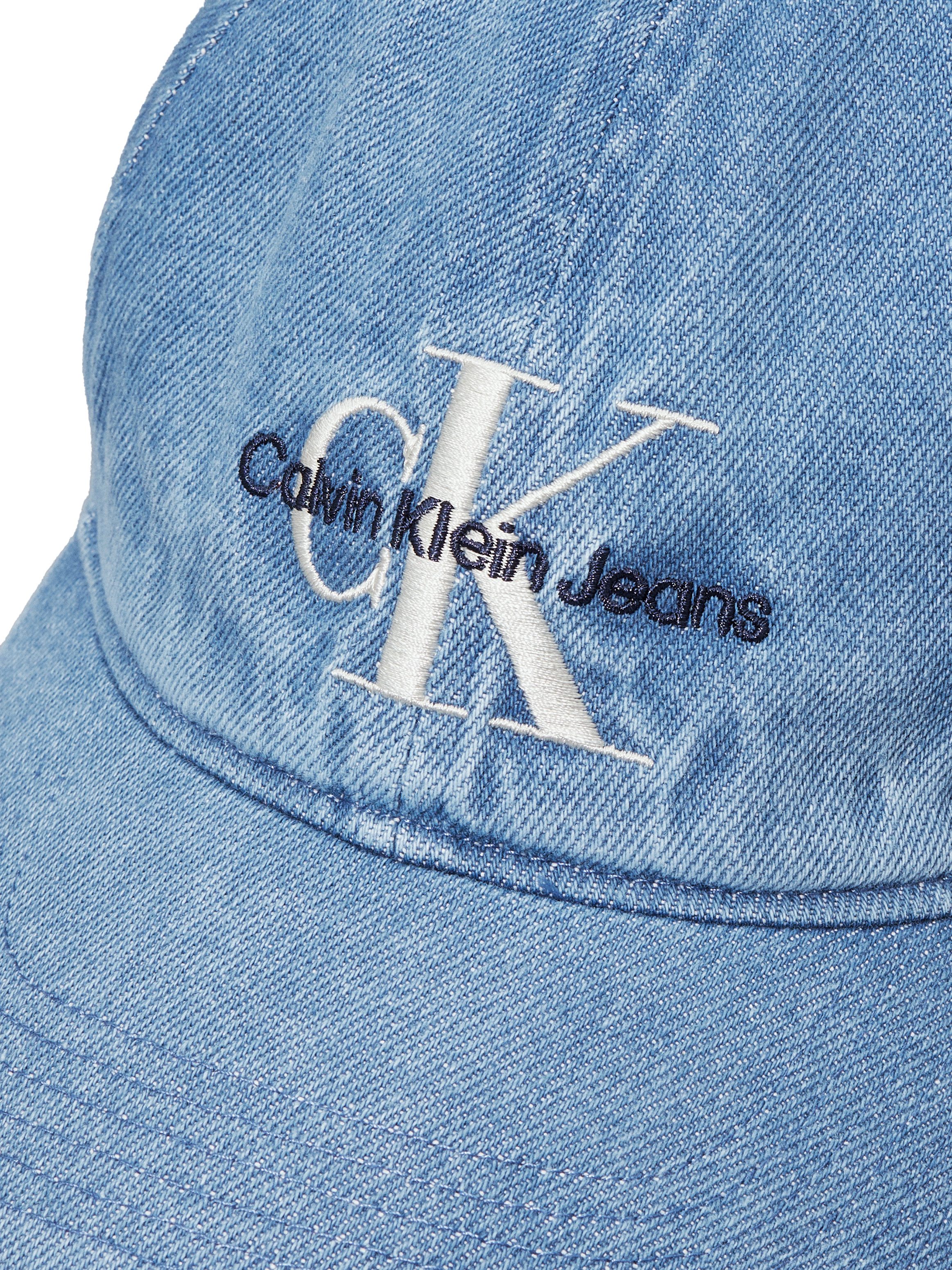 Calvin Klein Baseball pet 6 PANEL MONO LOGO BB CAP