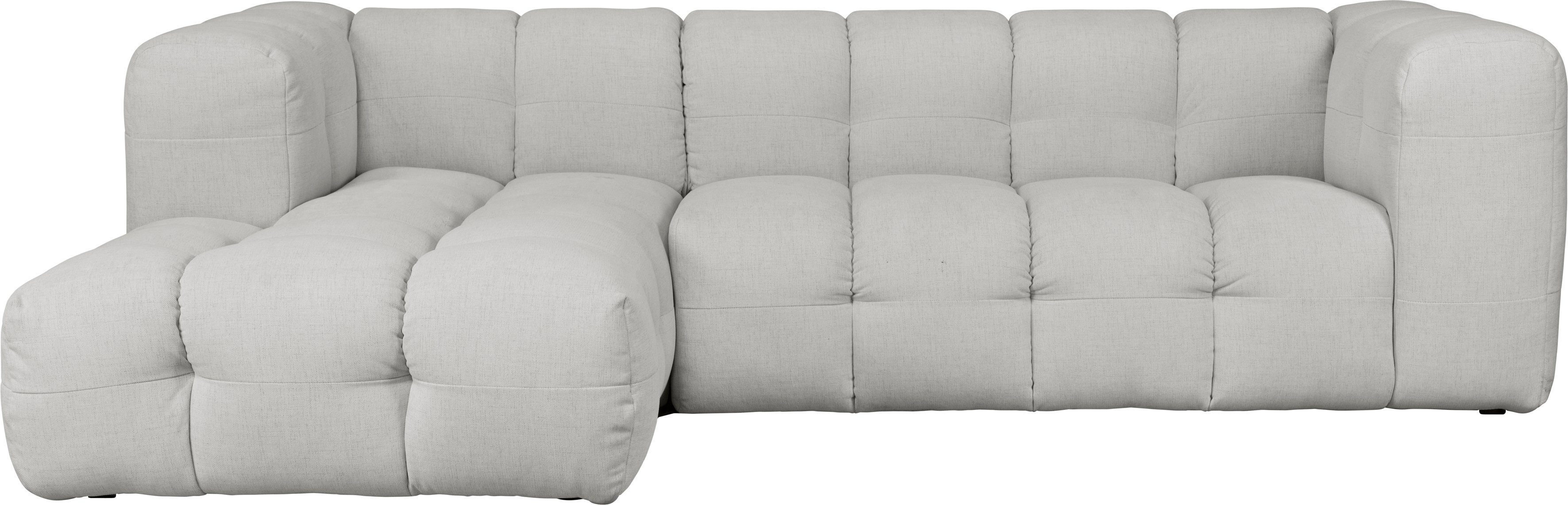 LeGer Home by Lena Gercke Hoekbank TALISHA L-vorm designerbank, moderne quilt, B/D/H: 276/178/75 cm
