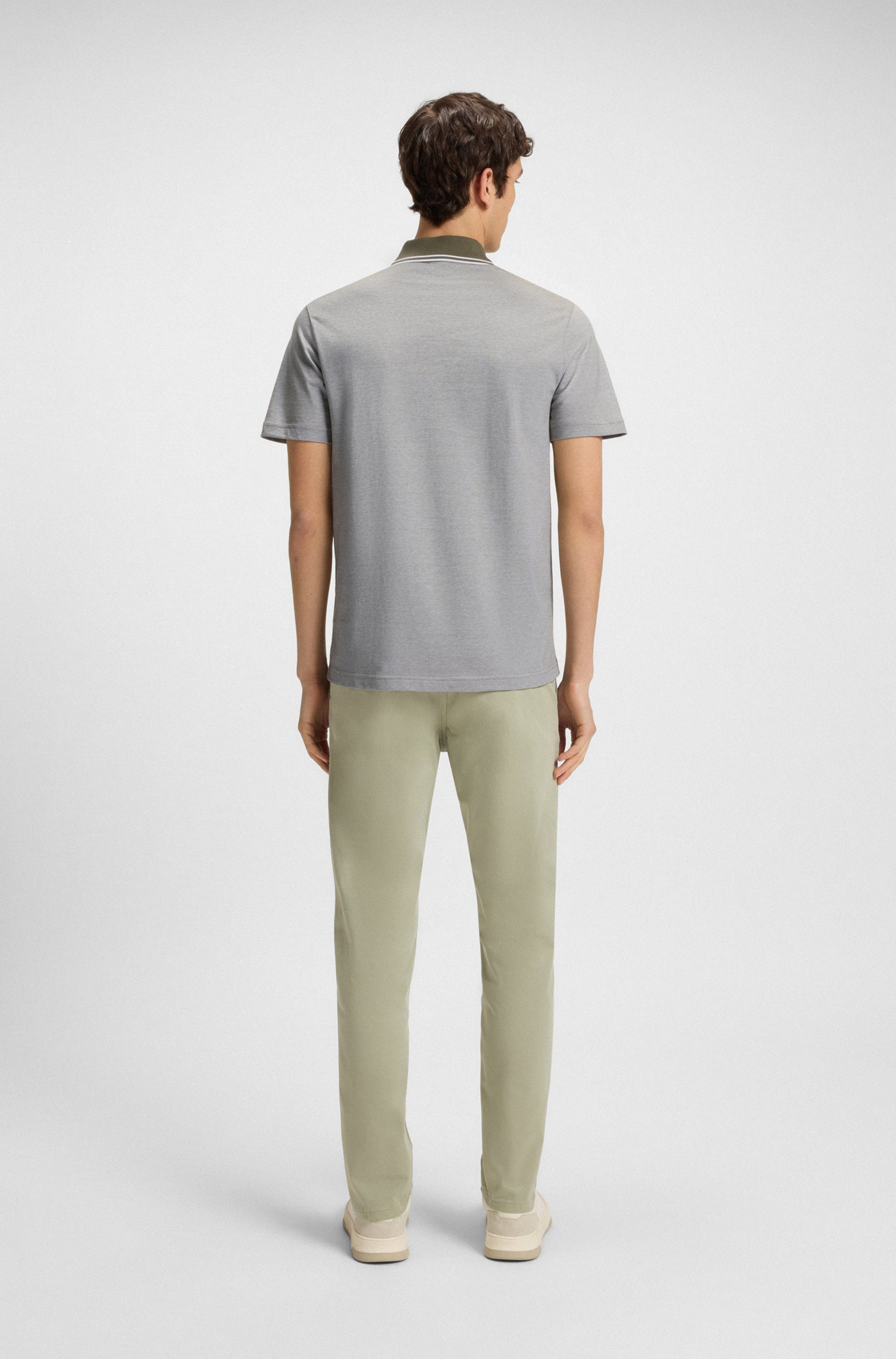Boss Orange Poloshirt PeoxfordNew met een polokraag
