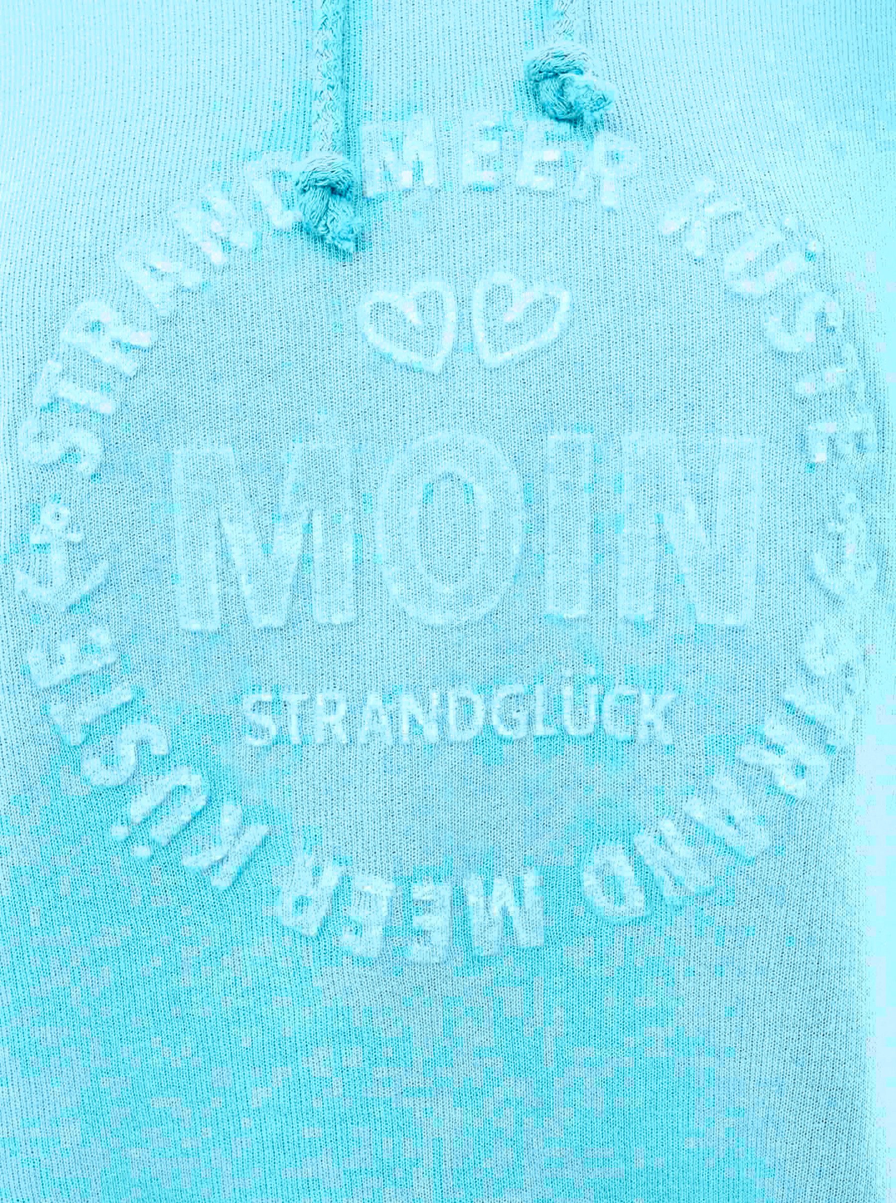 Zwillingsherz Hoodie Moin met capuchon en stempeldruk