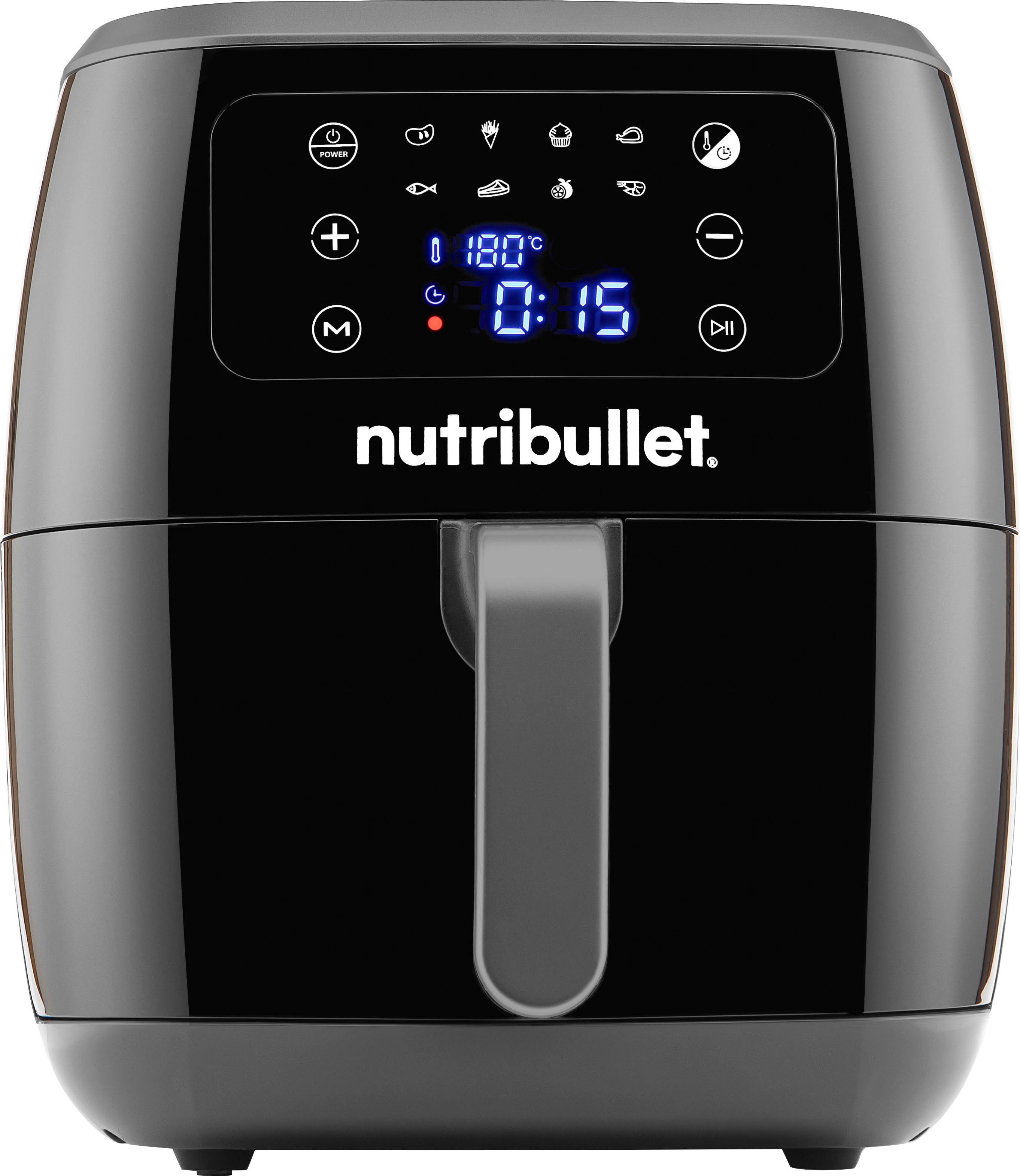 Nutribullet Airfryer NBA071B, großes Fassungsvermögen 7L