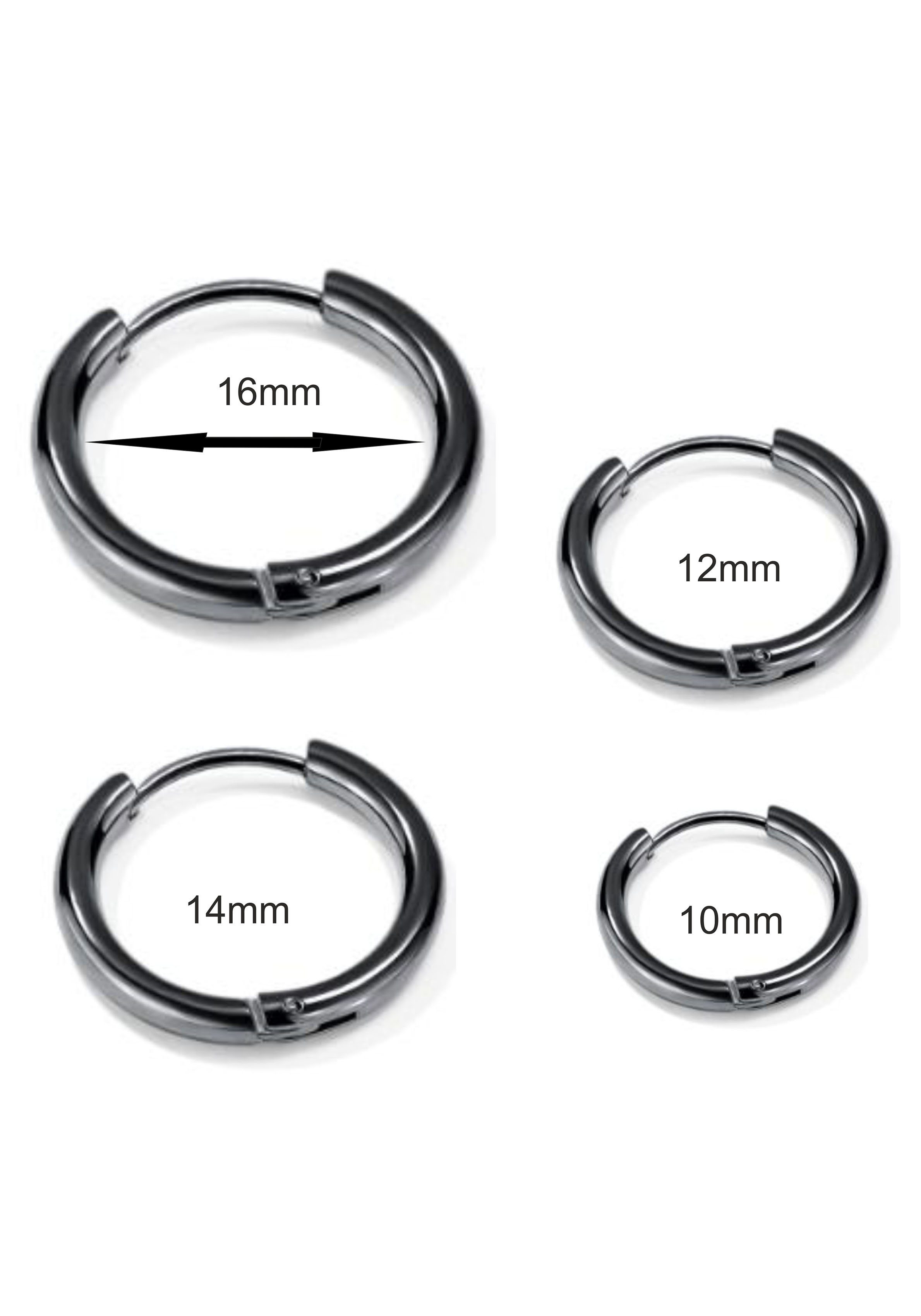 Firetti Single-oorring Sieraad cadeau oorbellen enkel Classic
