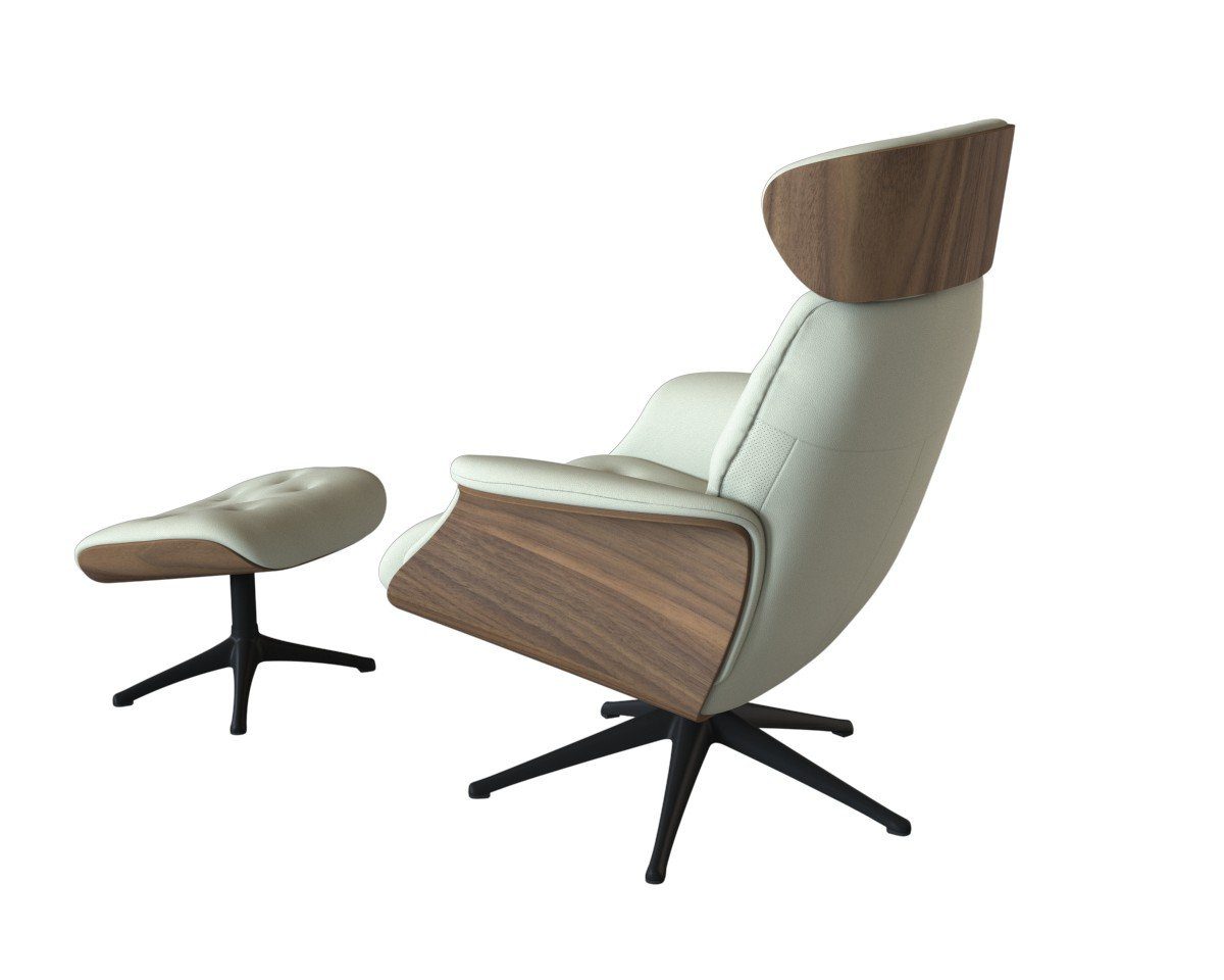 FLEXLUX Relaxfauteuil Volden, functionele stoel, gestoffeerde stoel, armleuningen, TV-fauteuil