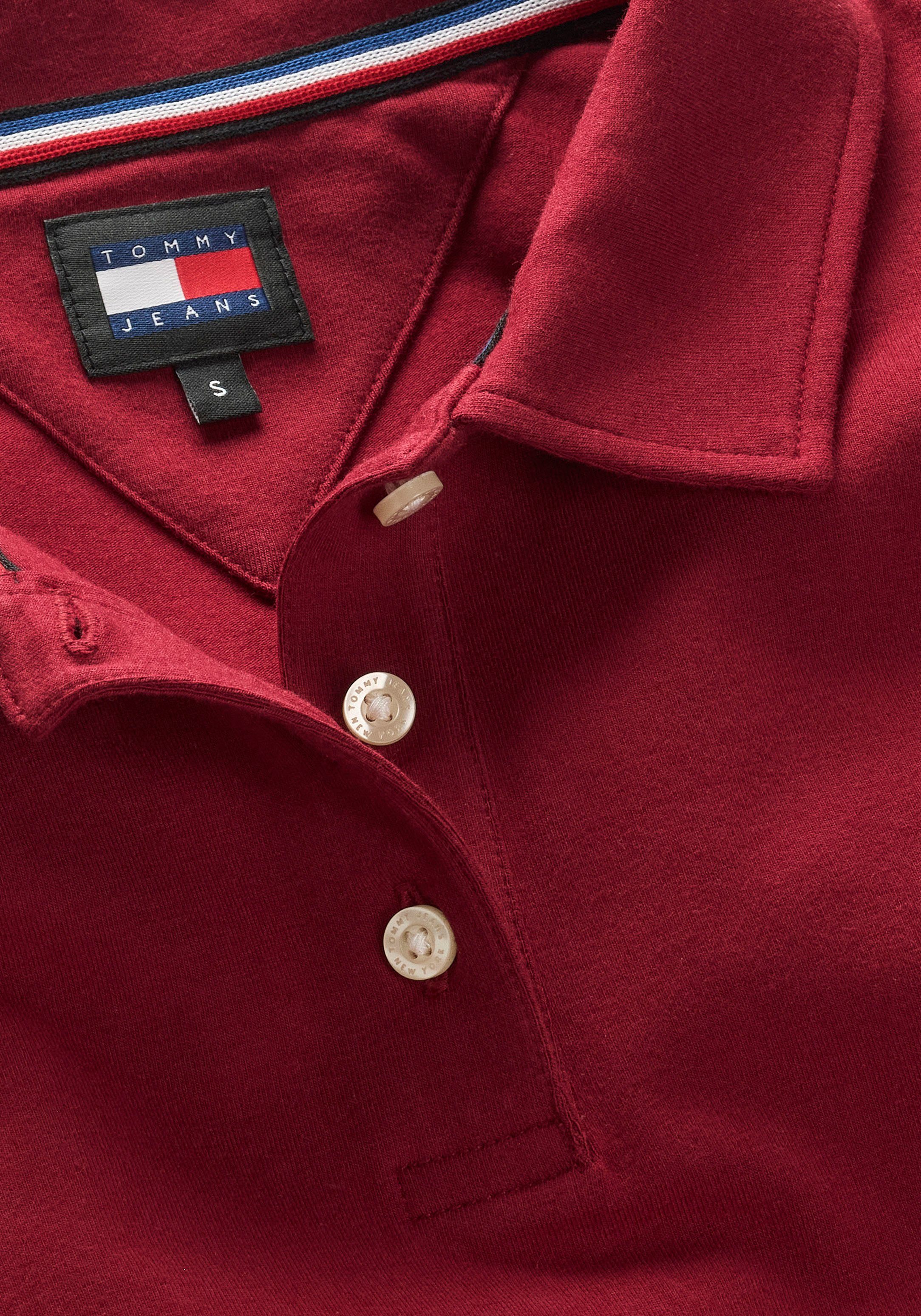 TOMMY JEANS Poloshirt met korte knoopsluiting