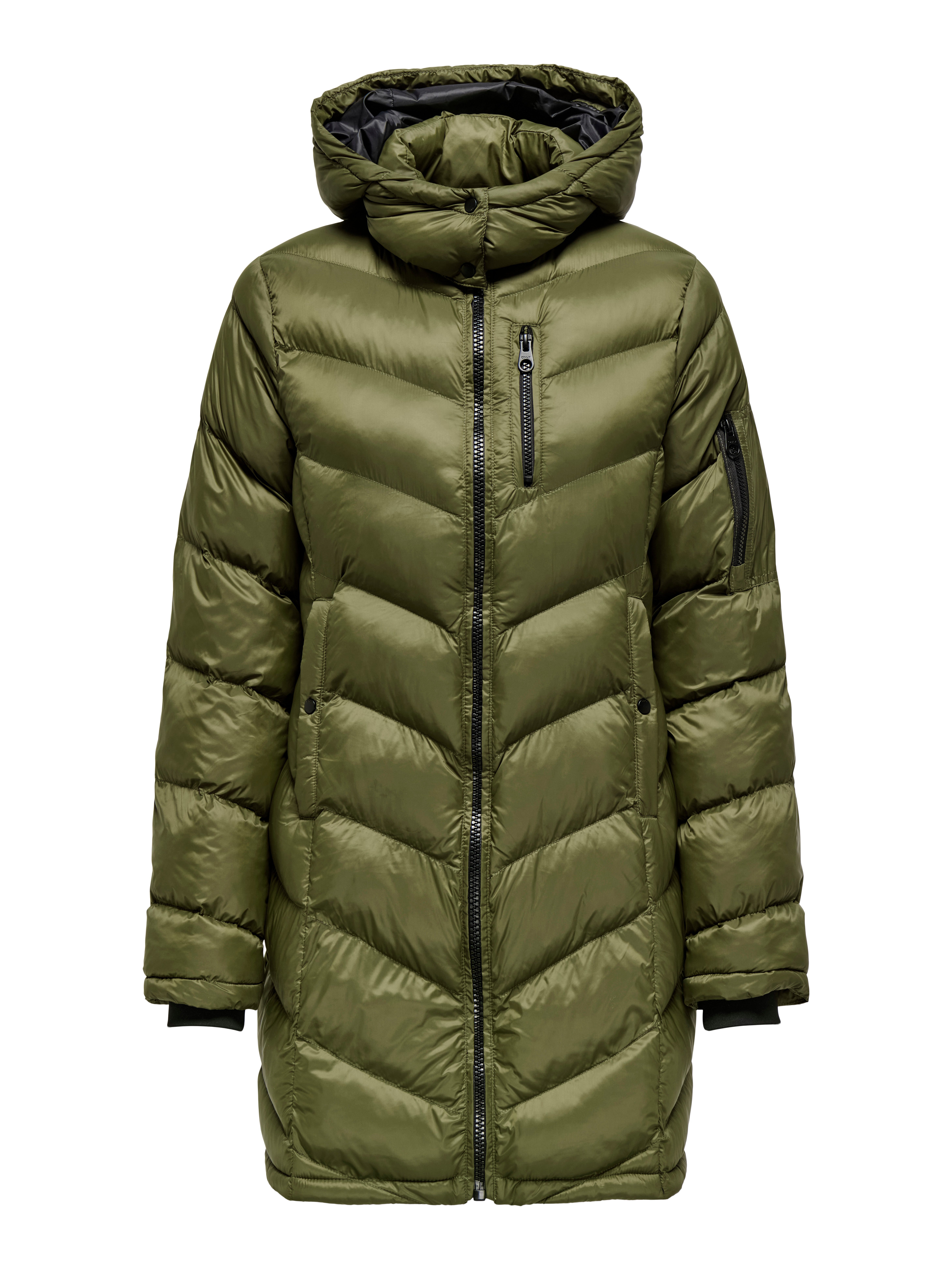 Only Gewatteerde jas ONLTAHIA LW QUILTED COAT CC OTW