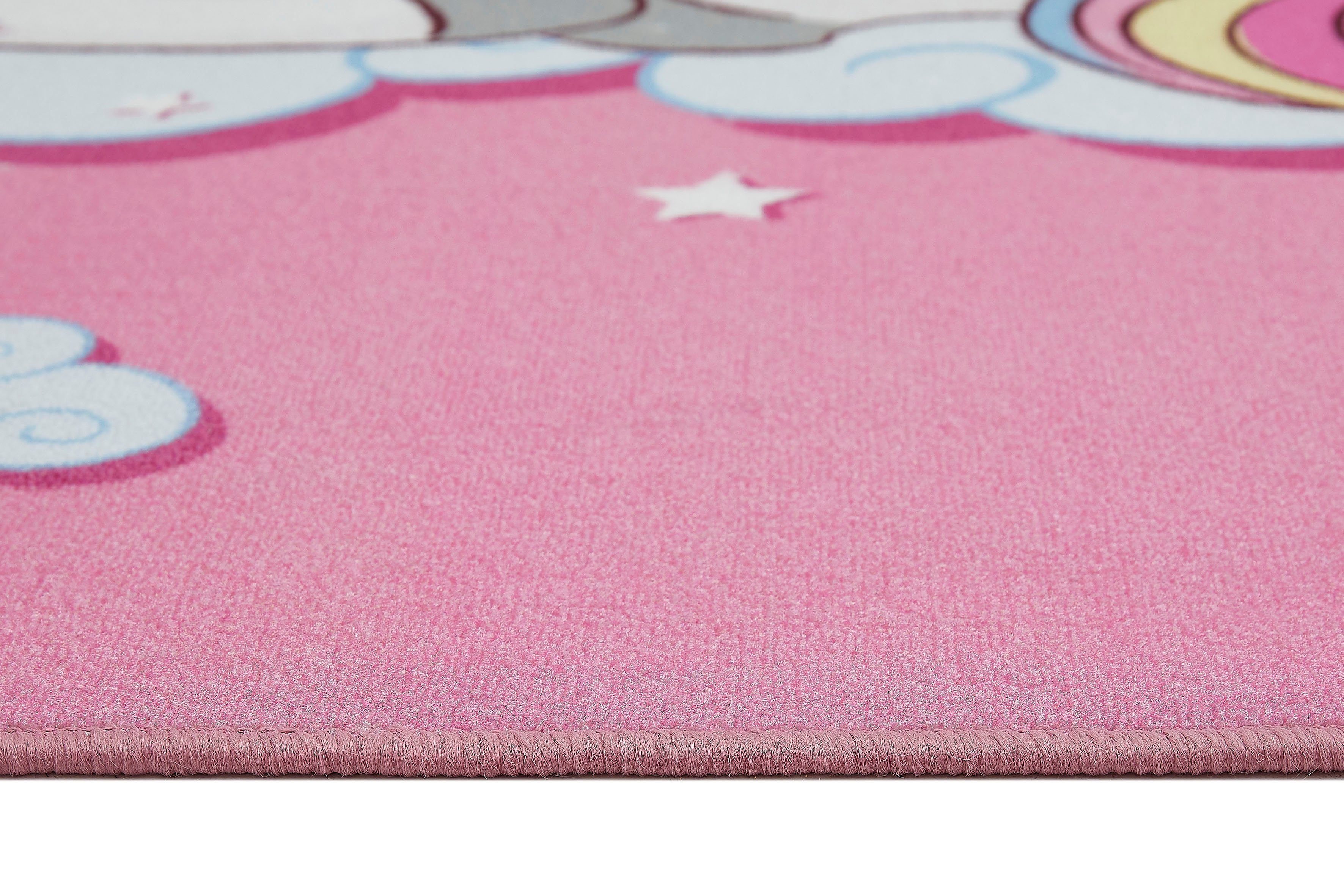 Andiamo Kindervloerkleed Eenhoorn Korte pool, motief eenhoorn, kinderkamer