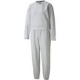 puma joggingpak loungewear suit (set, 2-delig) grijs