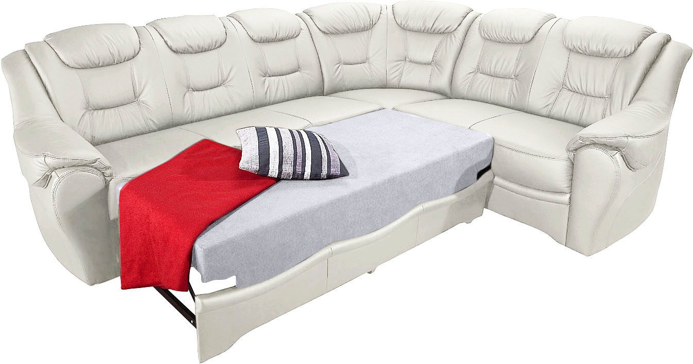 sit&more Hoekbank Bellevue L-vorm optioneel met slaapfunctie