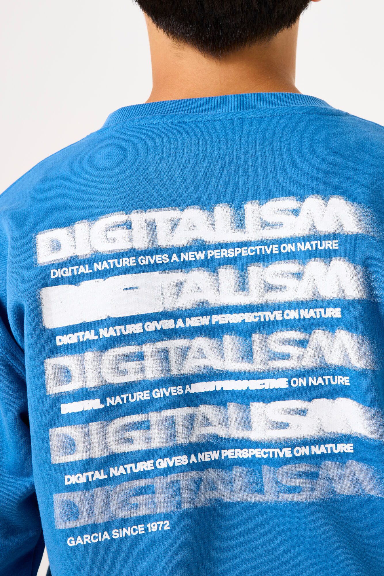 Garcia Sweater met achterprint, voor jongens