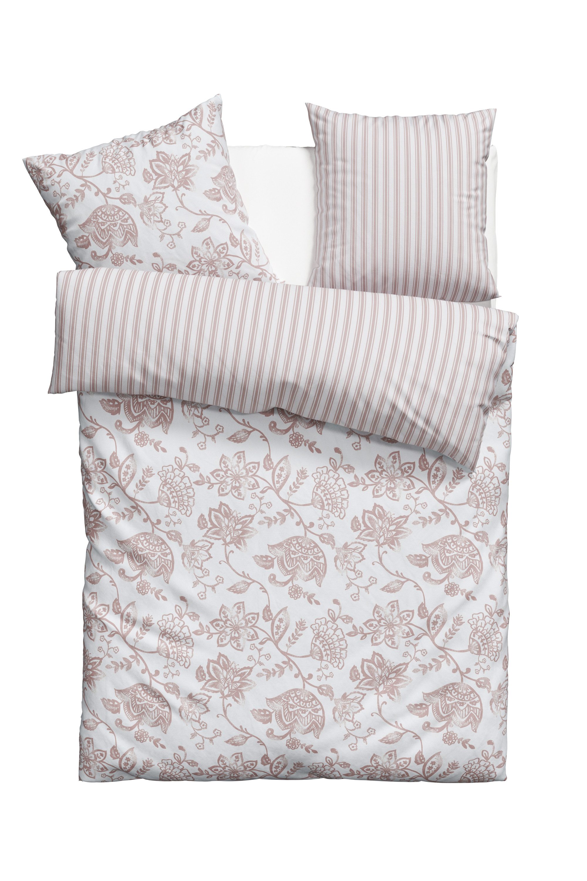 andas Beddengoed Nordby Bedlinnen van katoen, Scandinavisch design, vanaf maat 135x200 cm (2-delig)
