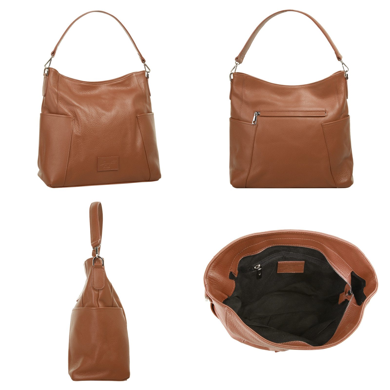 Samantha Look Shopper echt leer, made in italy