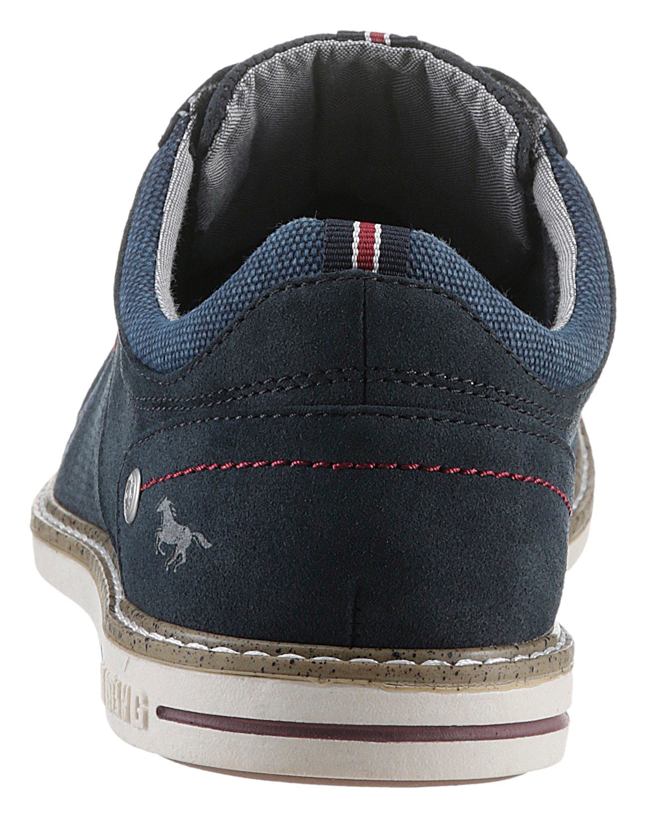 Mustang Shoes Veterschoenen , vrijetijdsschoen, lage schoen, veterschoen met perforatie