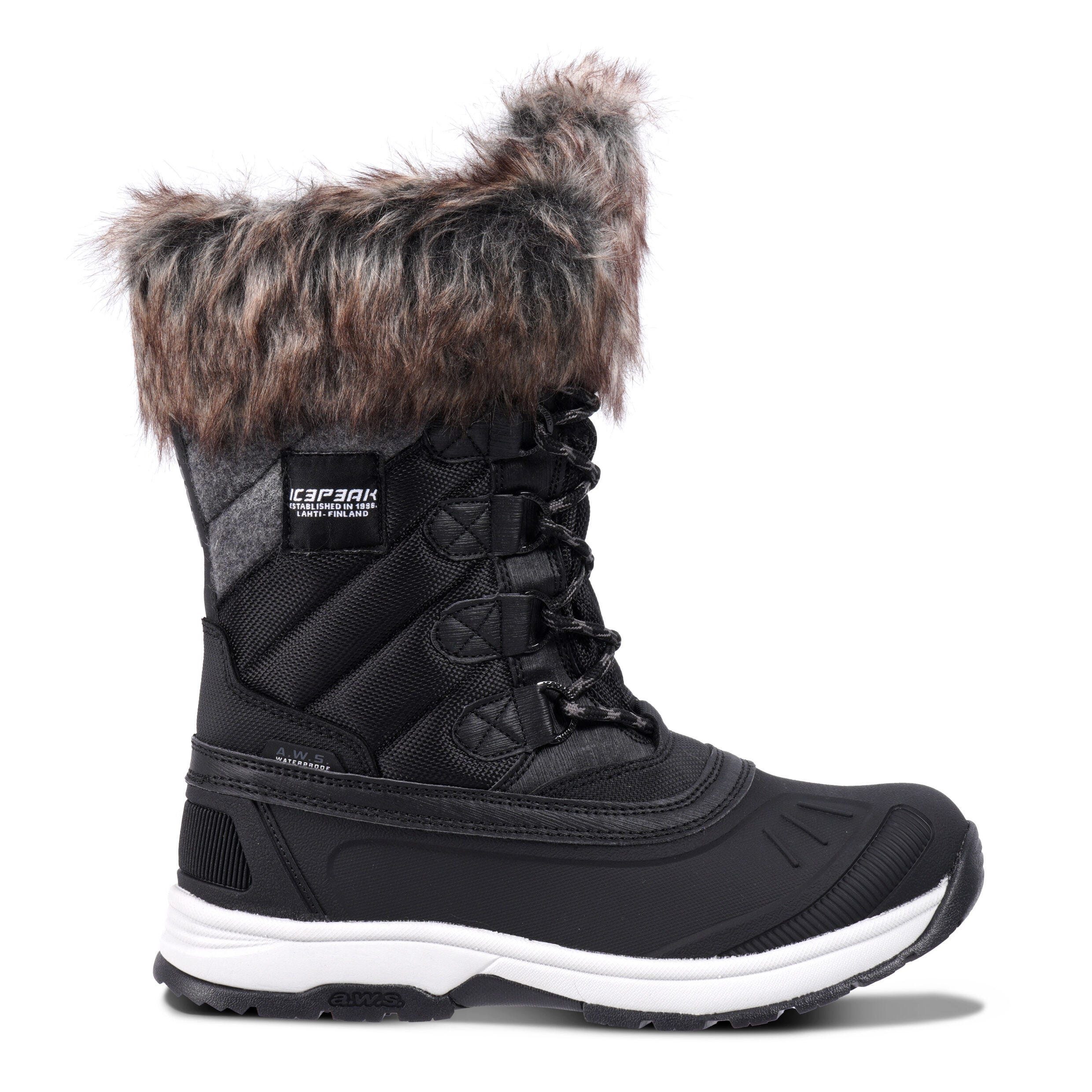 Icepeak Snowboots Ansina MS waterdicht en gevoerd