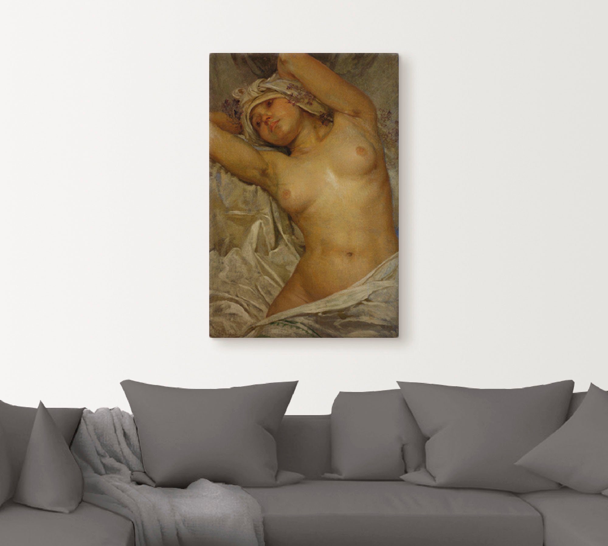 Artland Artprint Naakt meisje. 1922. als artprint op linnen, poster, muursticker in verschillende maten
