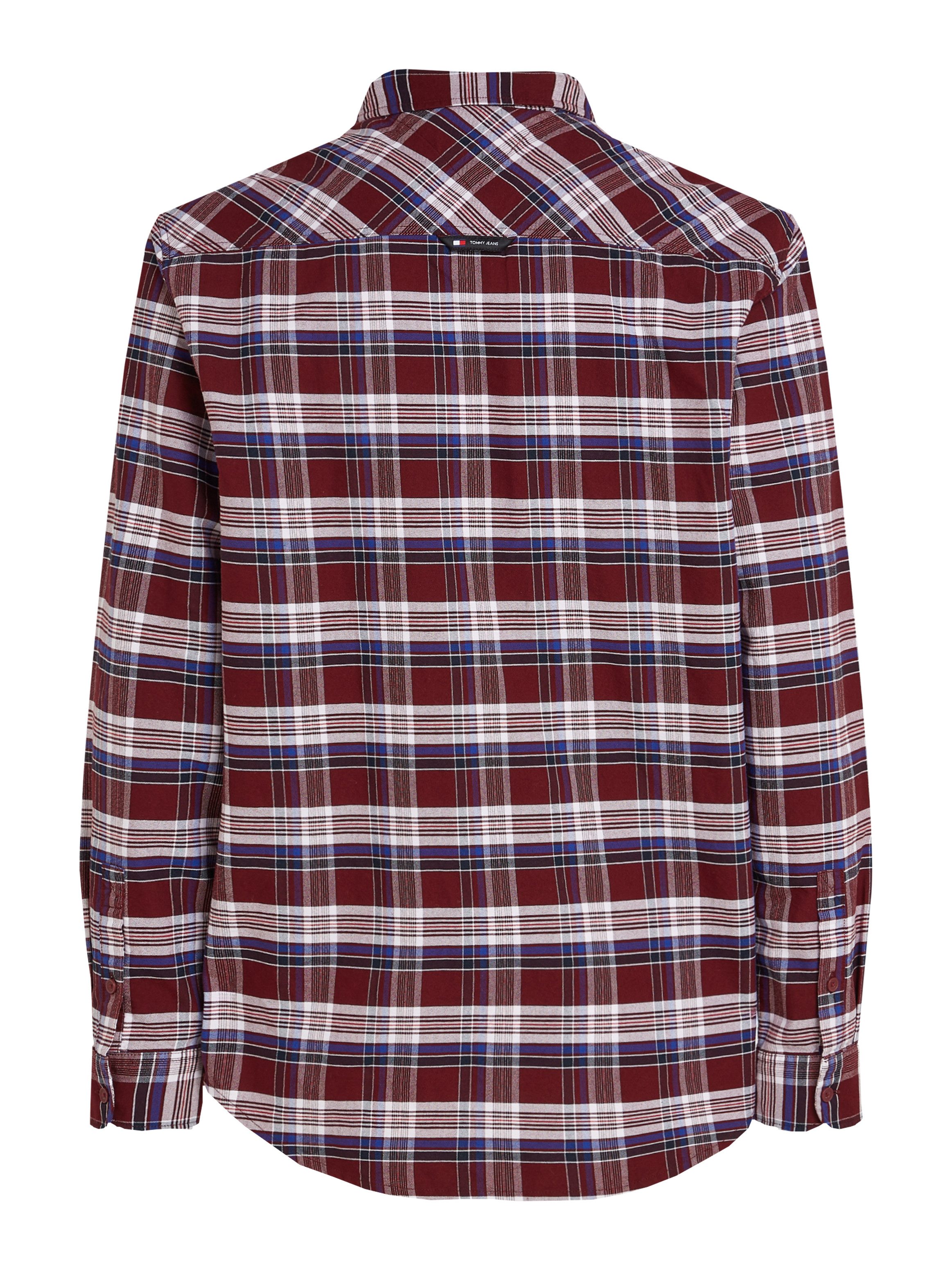TOMMY JEANS Geruit overhemd TJM REG OXFORD CHECK SHIRT