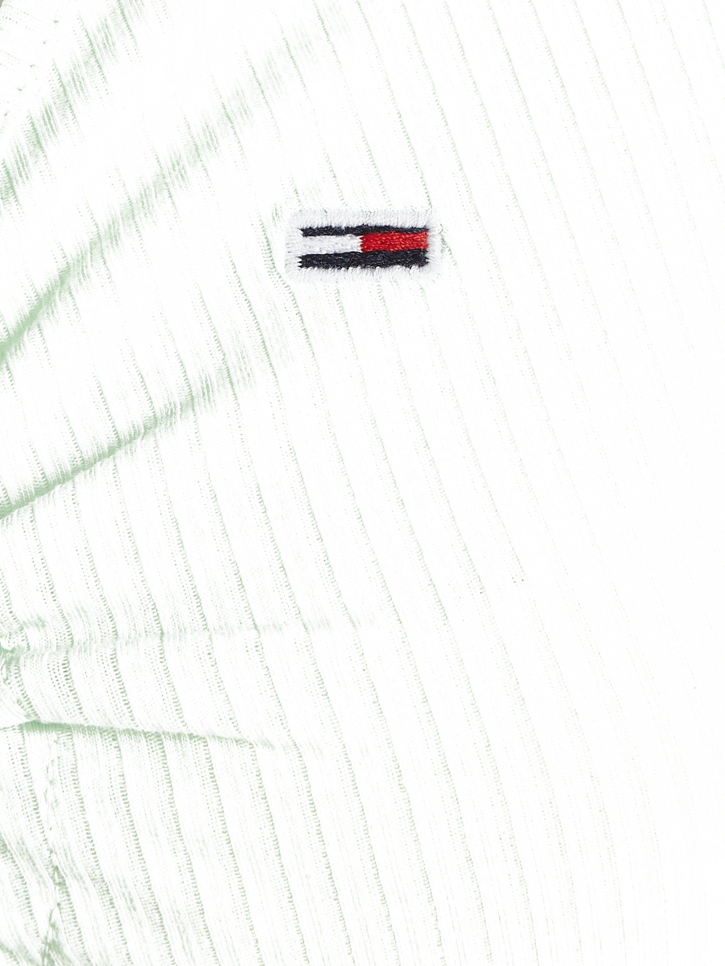 TOMMY JEANS Jerseyjurk TJW TIE GATHERING RIB DRESS