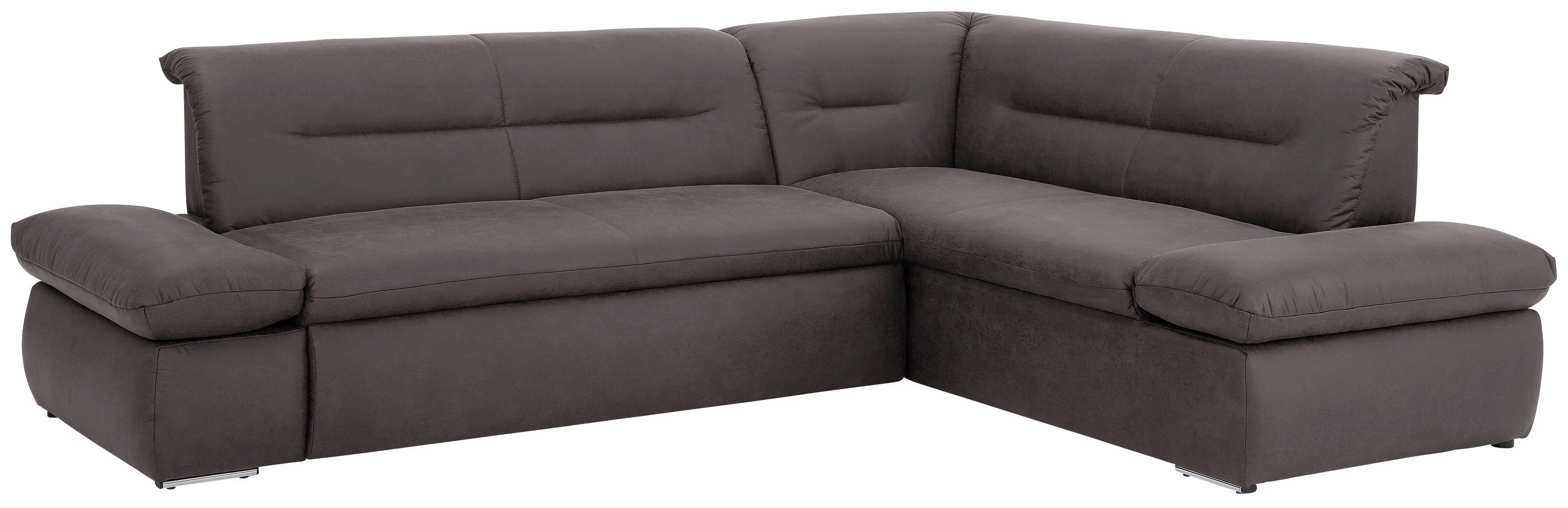 INOSIGN Hoekbank Avesa L-vorm Naar keuze met arm- en slaapfunctie, bxdxh: 275x211x80 cm