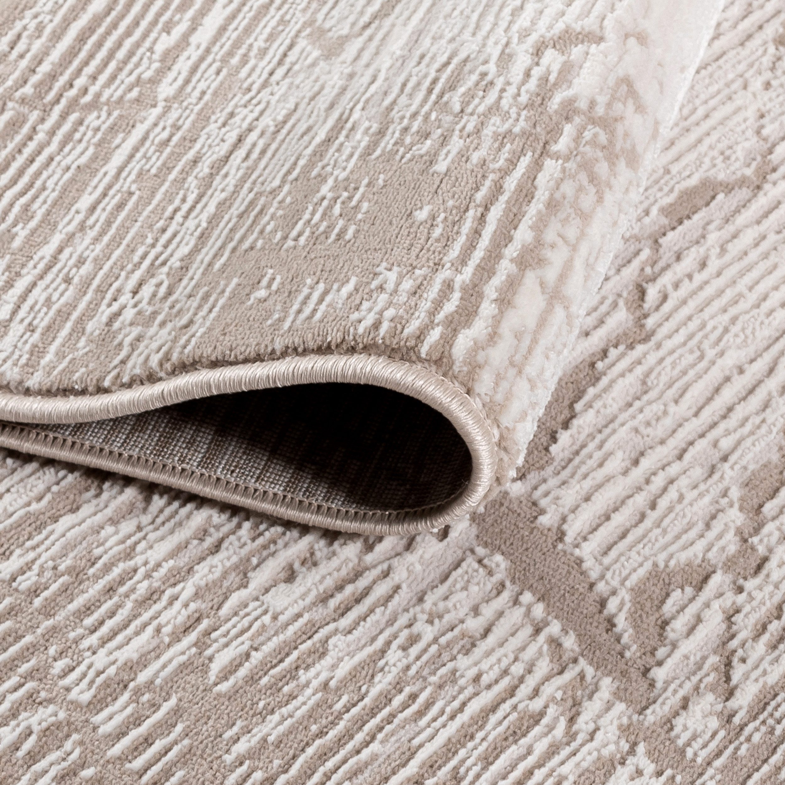 Sehrazat Vloerkleed Lexa 6000 met bies, modern ontwerp, ideaal voor woonkamer, kortpolig, onderhoudsvriendelijk