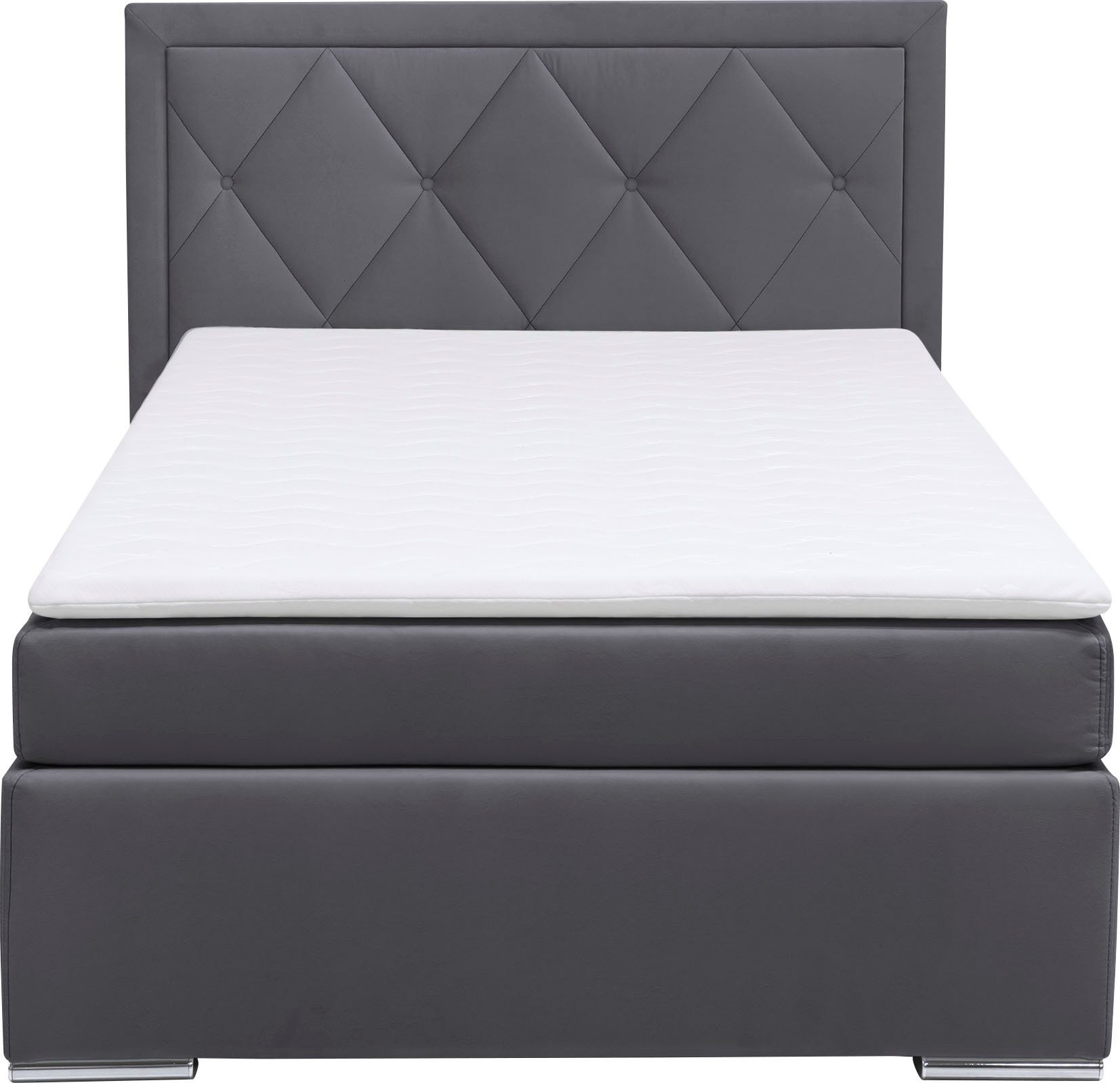 Leonique Boxspring Alfie, bestseller, optioneel met bedlade met capitonnage in het hoofdbord, h2, h3 en h4 ter keuze