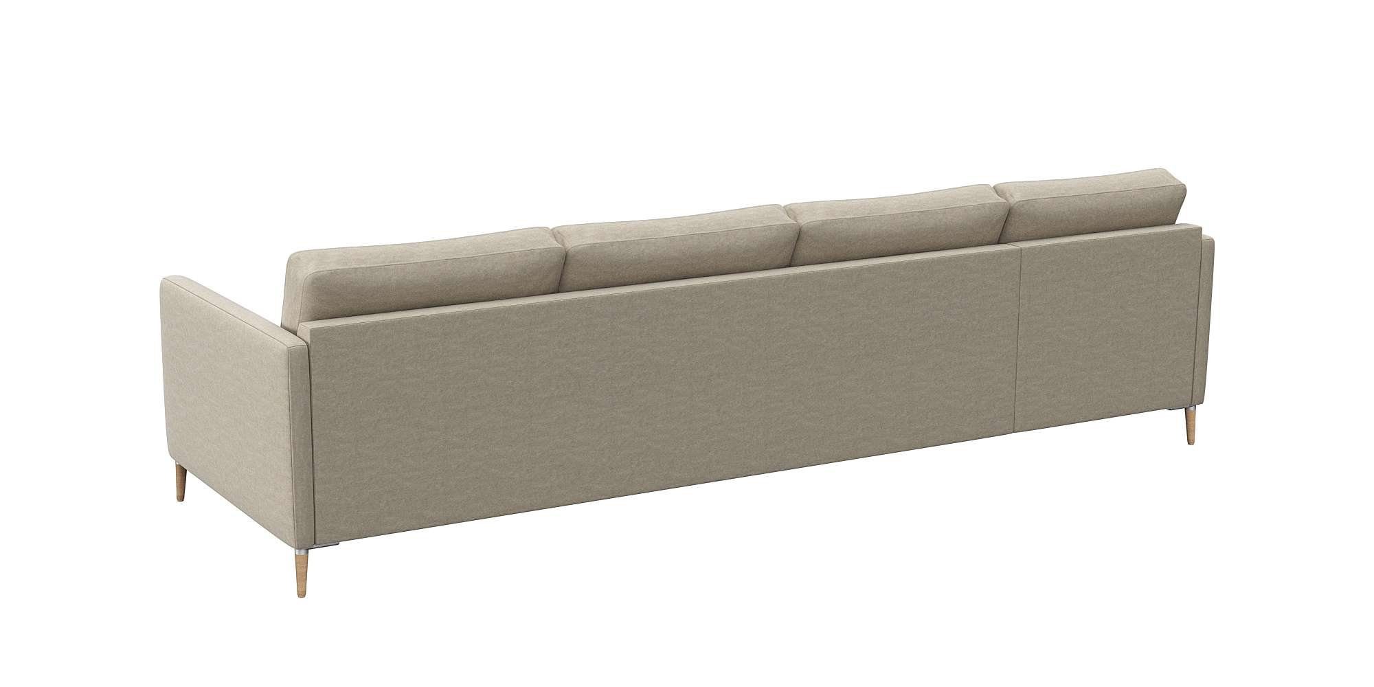 FLEXLUX Hoekbank Fiore, super zitcomfort door koudschuim in de zitting, L-vorm