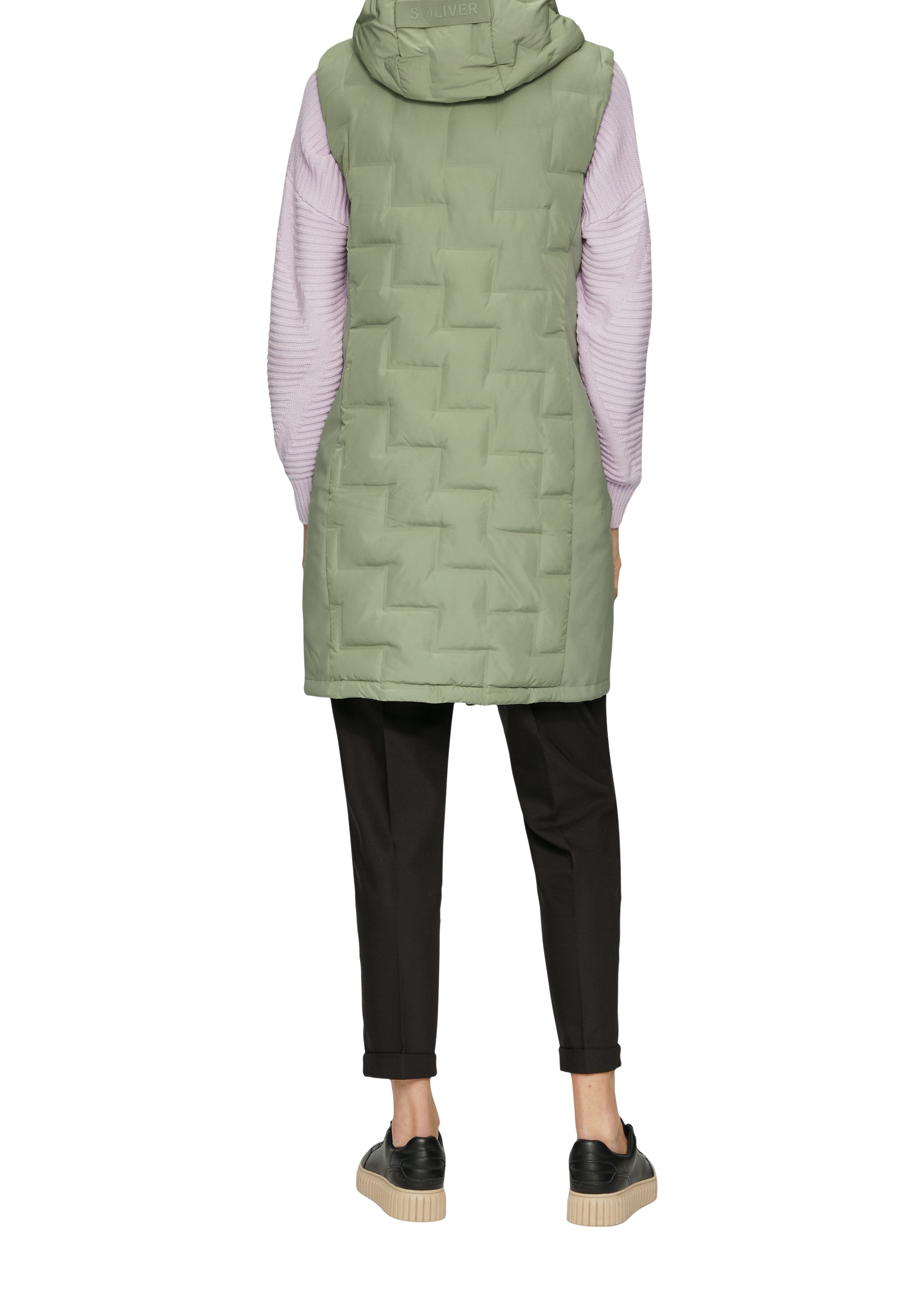 s.Oliver Bodywarmer met een capuchon