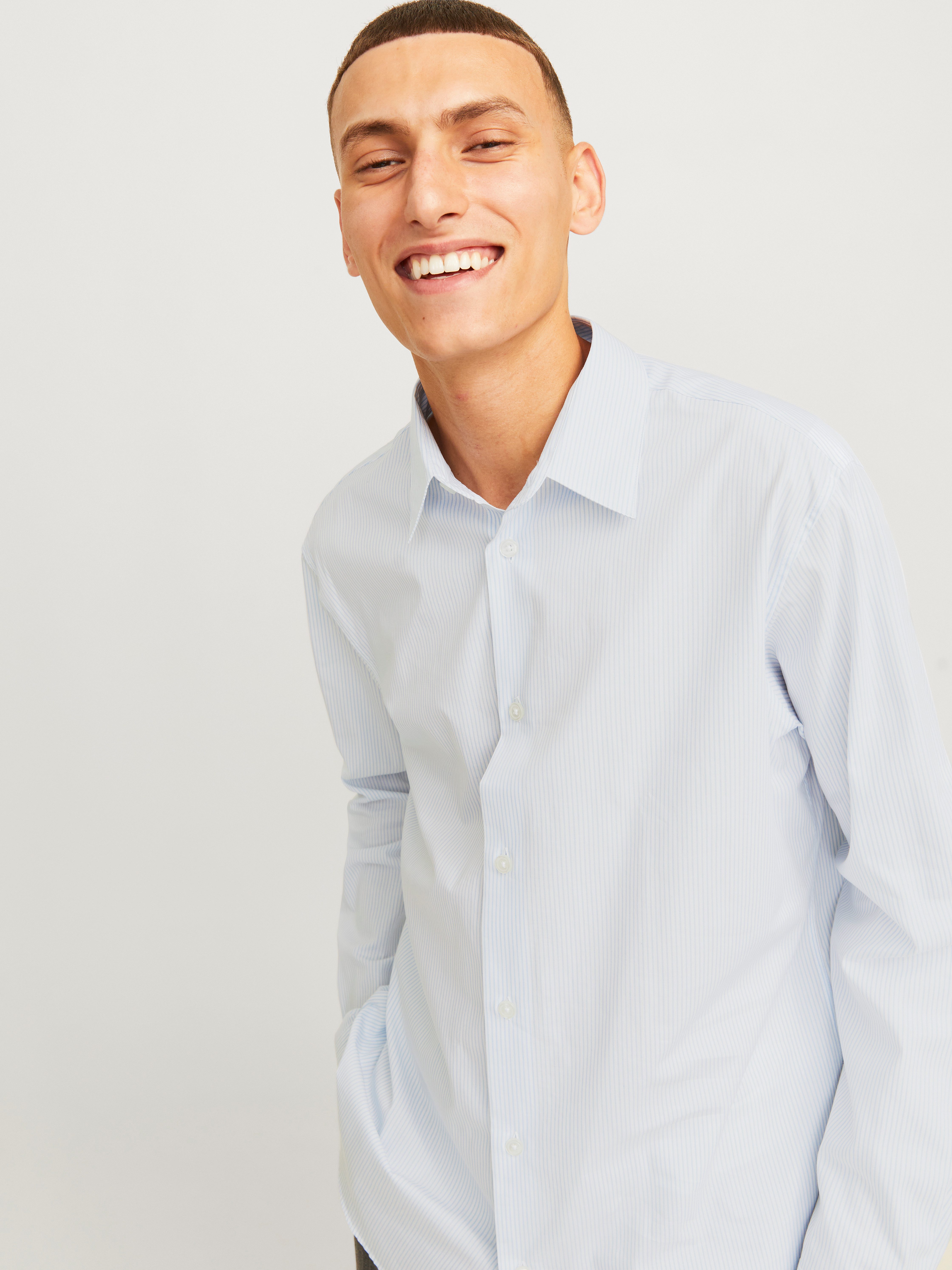Jack & Jones Overhemd met lange mouwen JPRBLABUSHWICK STANLEY SHIRT L/S SN