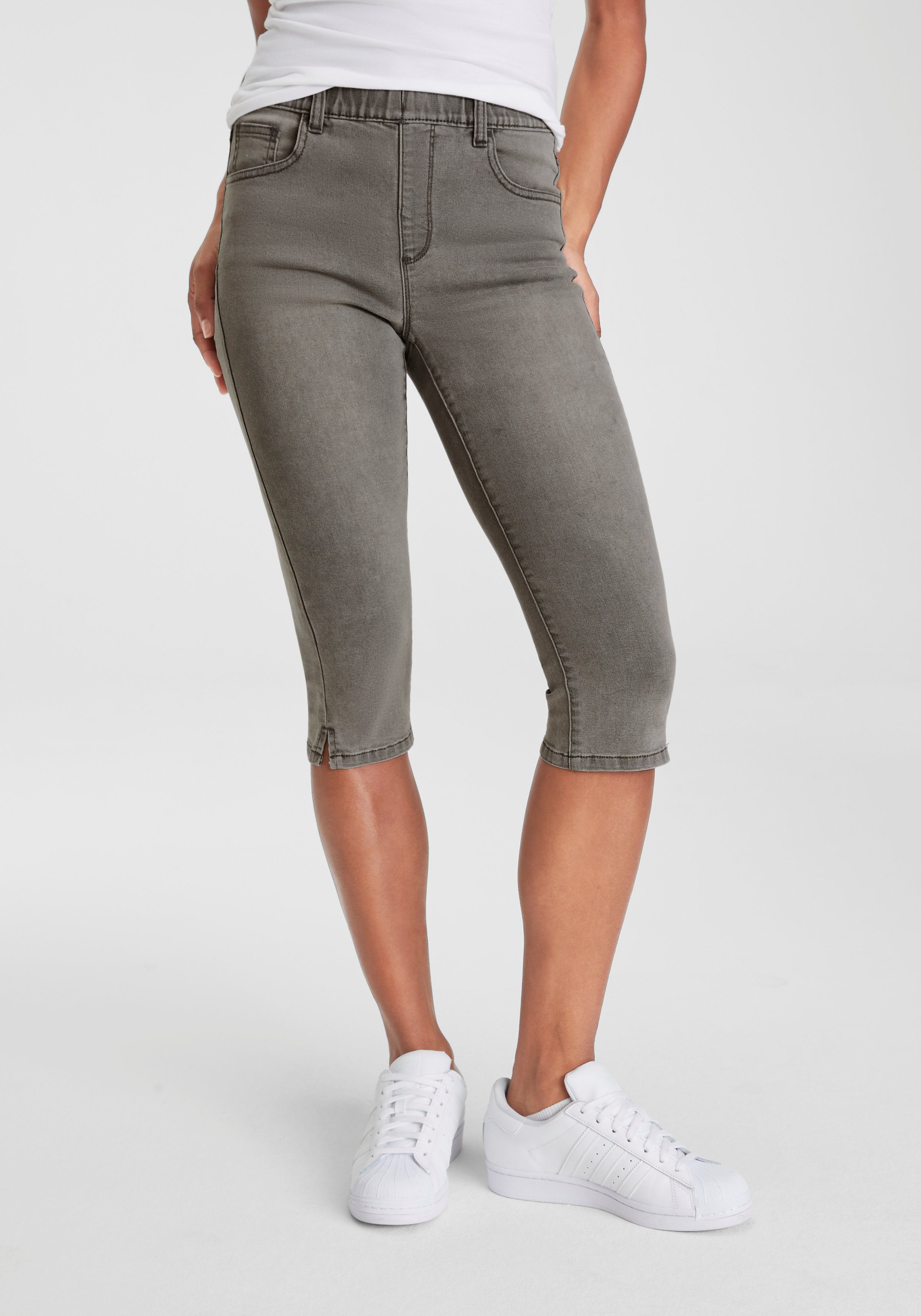 Arizona Capri jeans Ultra Stretch extra-strak gesneden pasvorm hoge taille in capri-lengte