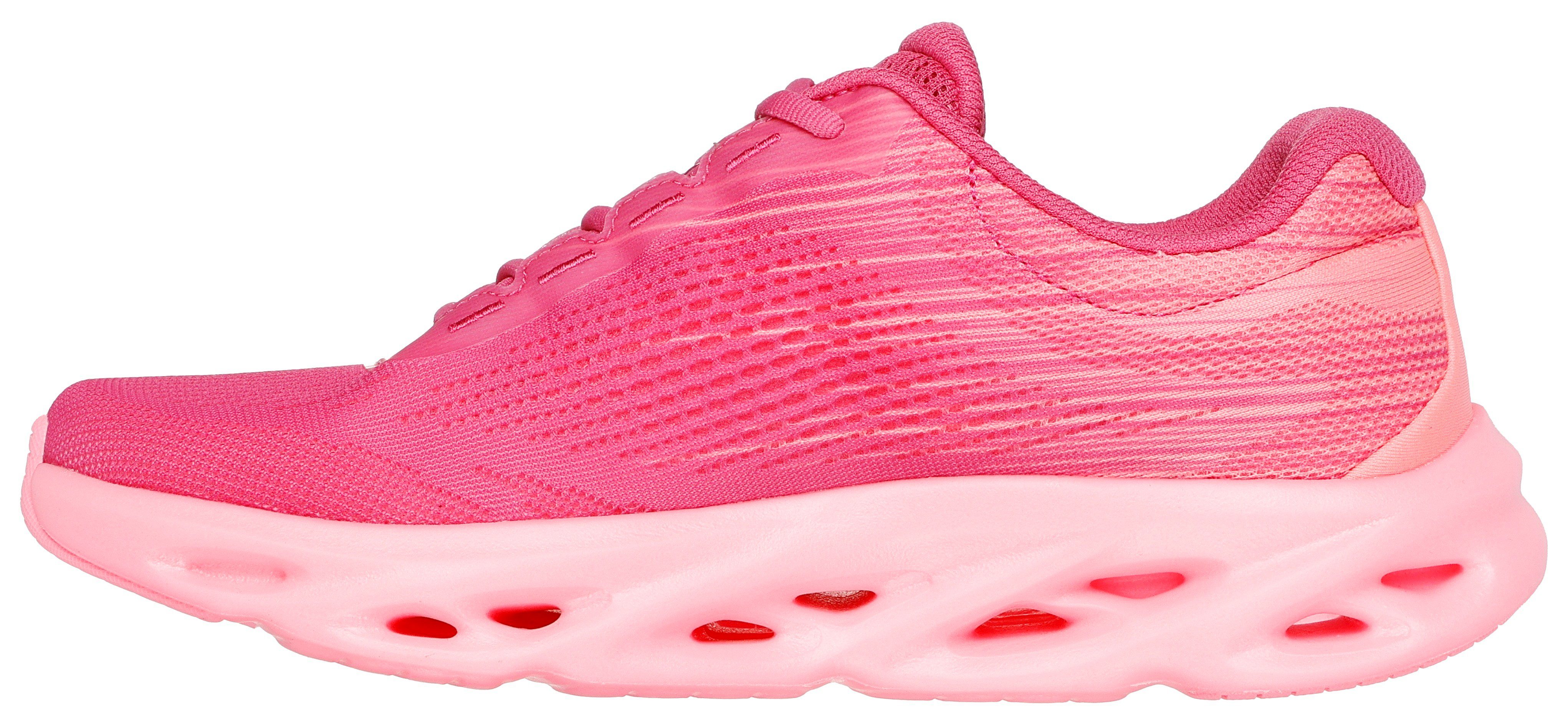 Skechers Sneakers GO RUN SWIRL TECH SPEED-ULTIMATE STRIDE met goodyear rubber zool, vrijetijdsschoen, lage schoen, veterschoen