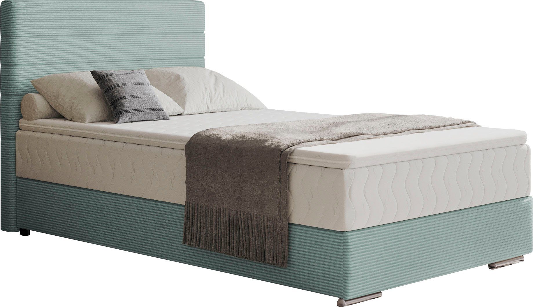 Mr. Couch Boxspring Stratus 2 incl. matrassen en bedlades