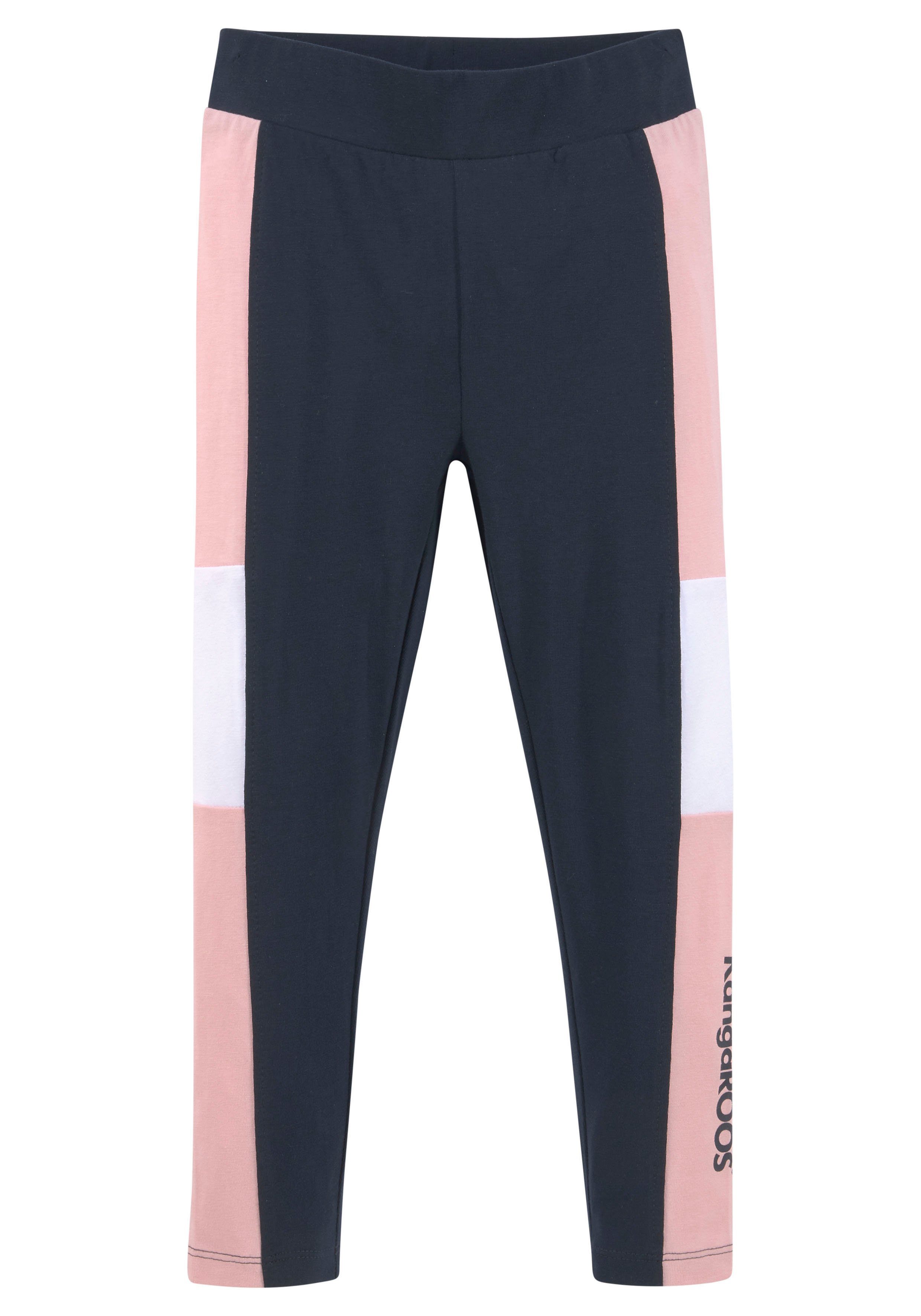 KangaROOS Legging Colorblocking leggings voor kleine meisjes