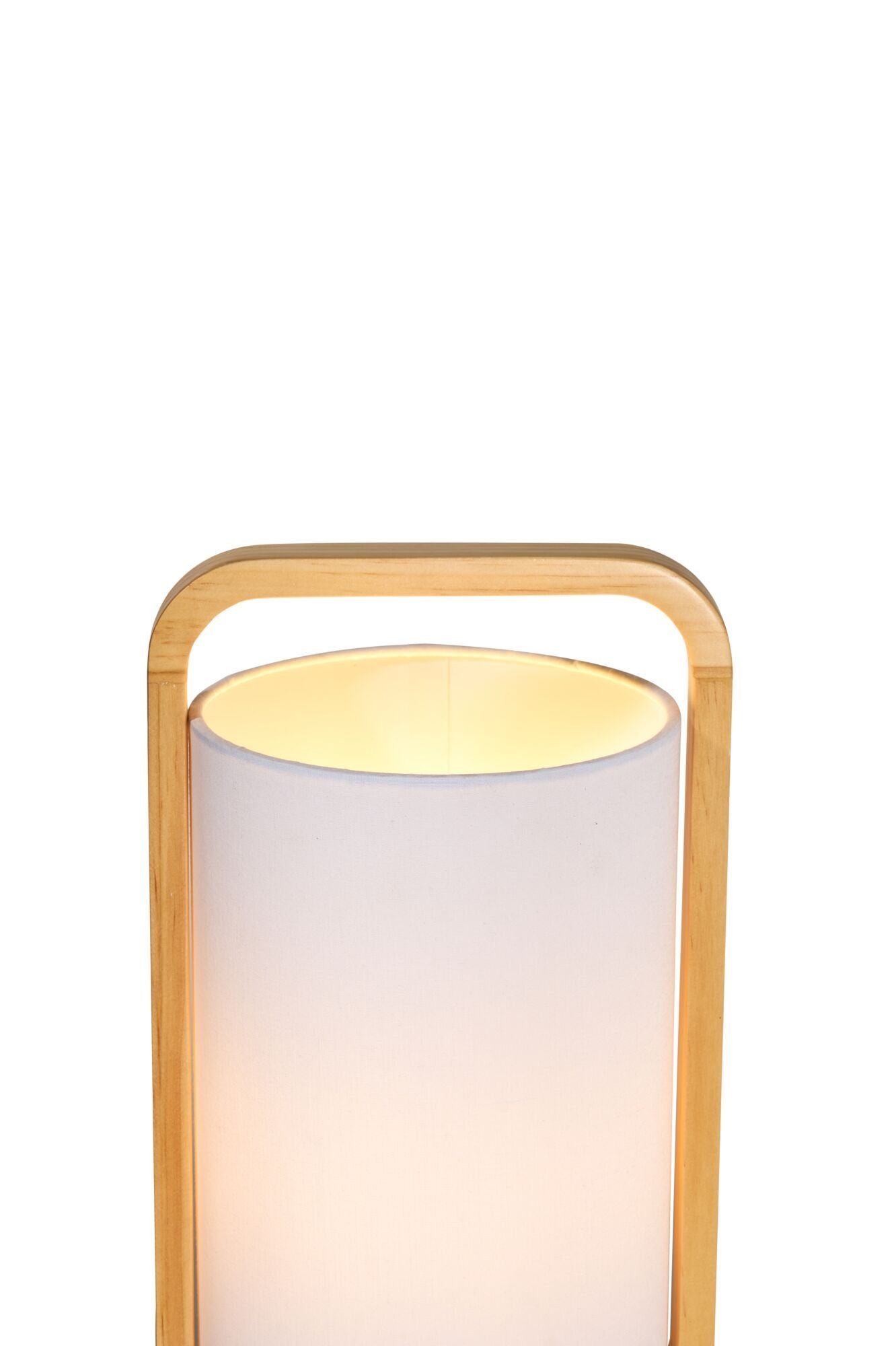 Pauleen Tafellamp Woody Charm max. 20W hout / stof