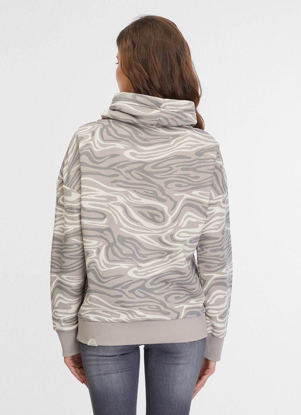 Ragwear Sweatshirt JULISSA PRINT met all-over motief