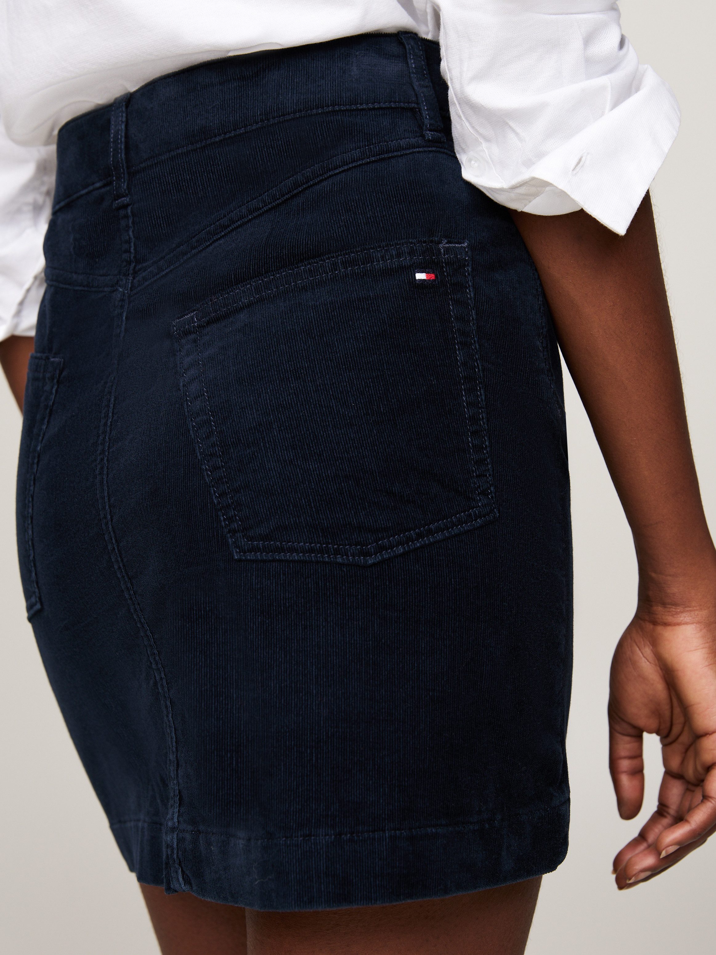 Tommy Hilfiger Minirok in 5-pocketsstijl
