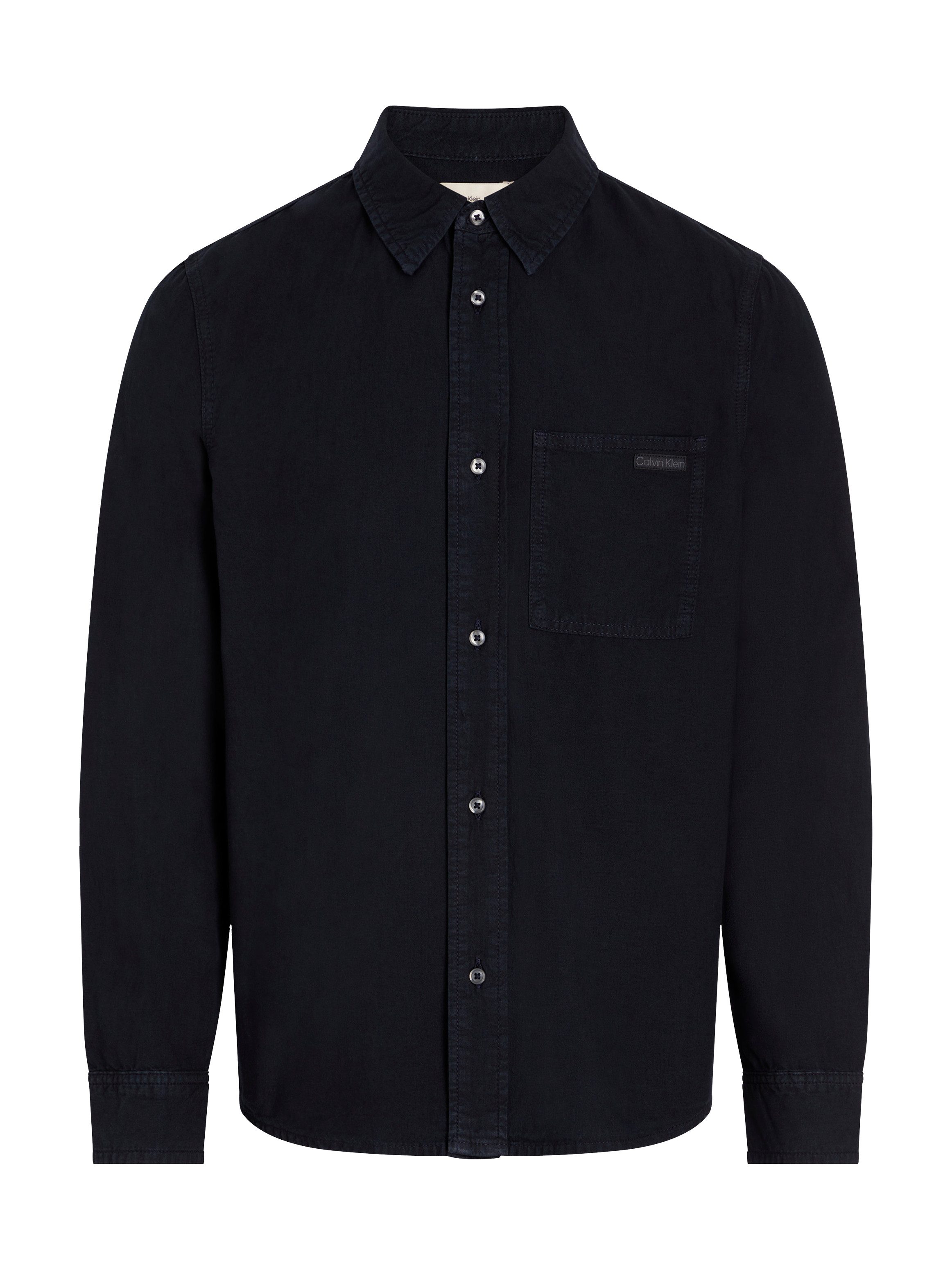 Calvin Klein Overhemd met lange mouwen REGULAR CHAMBRAY SHIRT