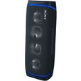 sony bluetoothluidspreker srs-xb43 draagbare, draadloze meerkleurige lichtstrook, luidsprekerverlichting, waterafstotend, extra bas